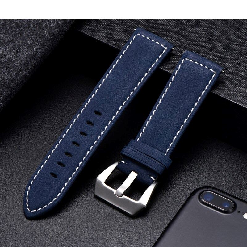 Universal Handmade Retro Leather Watch Straps - Compatible with most models - Image 11