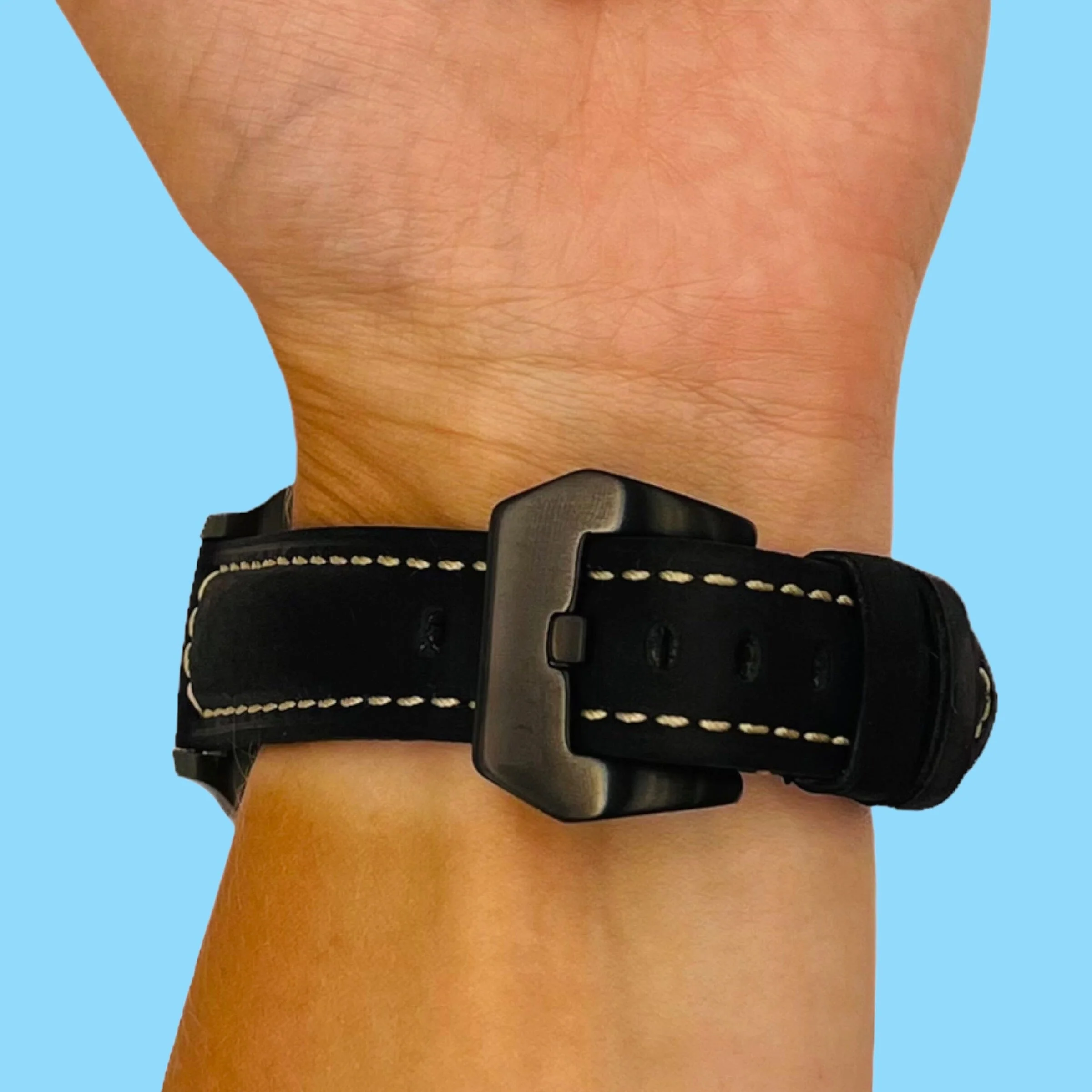 Universal Handmade Retro Leather Watch Straps - Compatible with most models - Image 13
