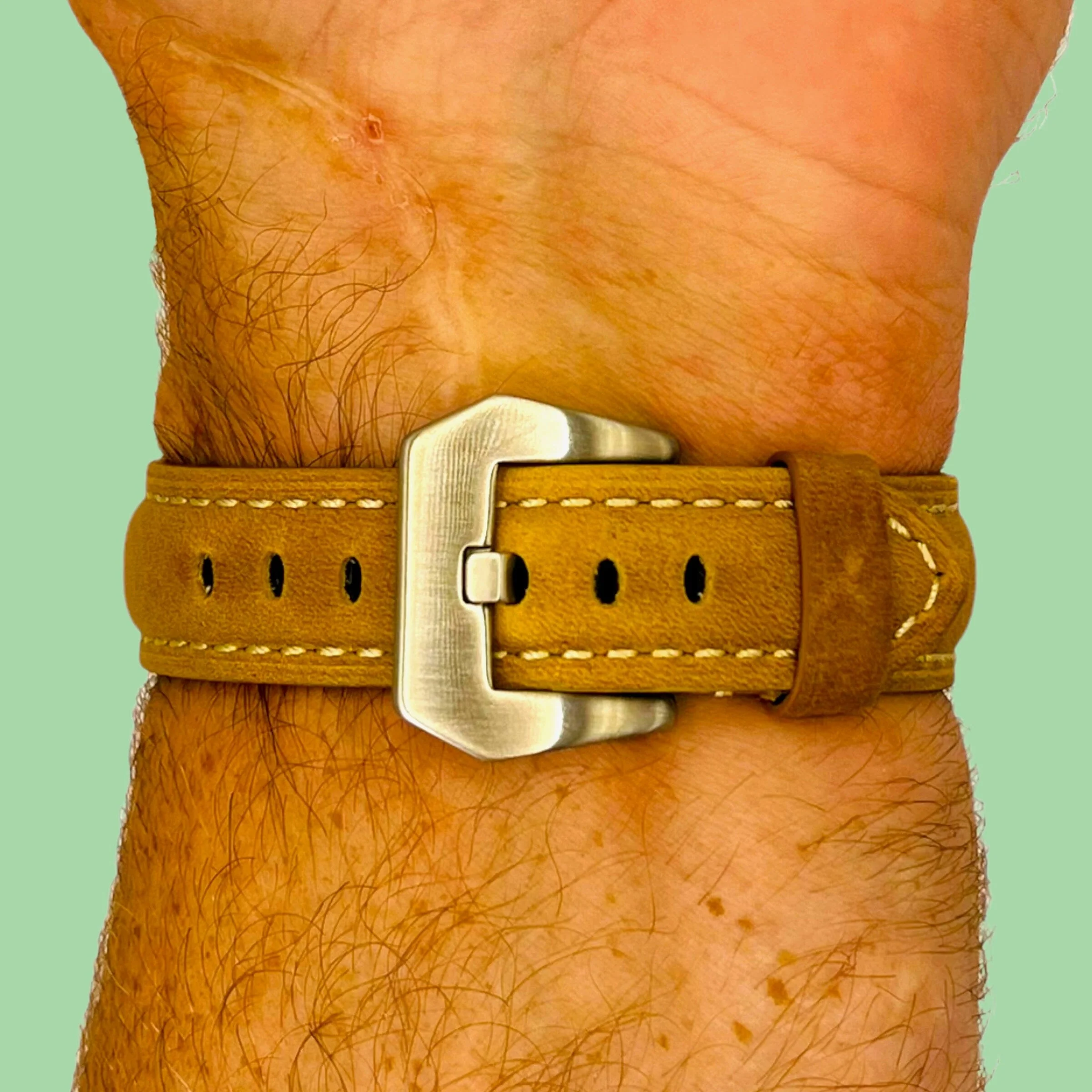 Universal Handmade Retro Leather Watch Straps - Compatible with most models - Image 15
