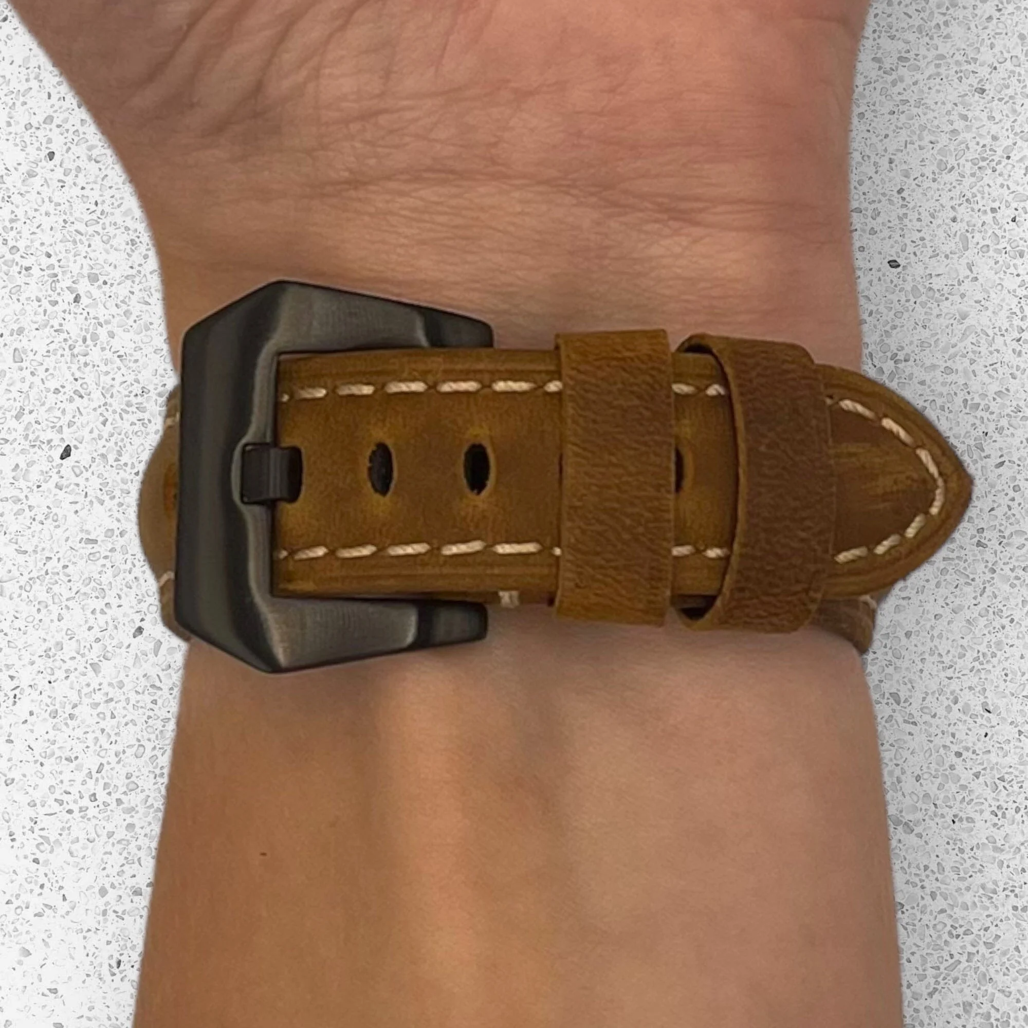 Universal Handmade Retro Leather Watch Straps - Compatible with most models - Image 16