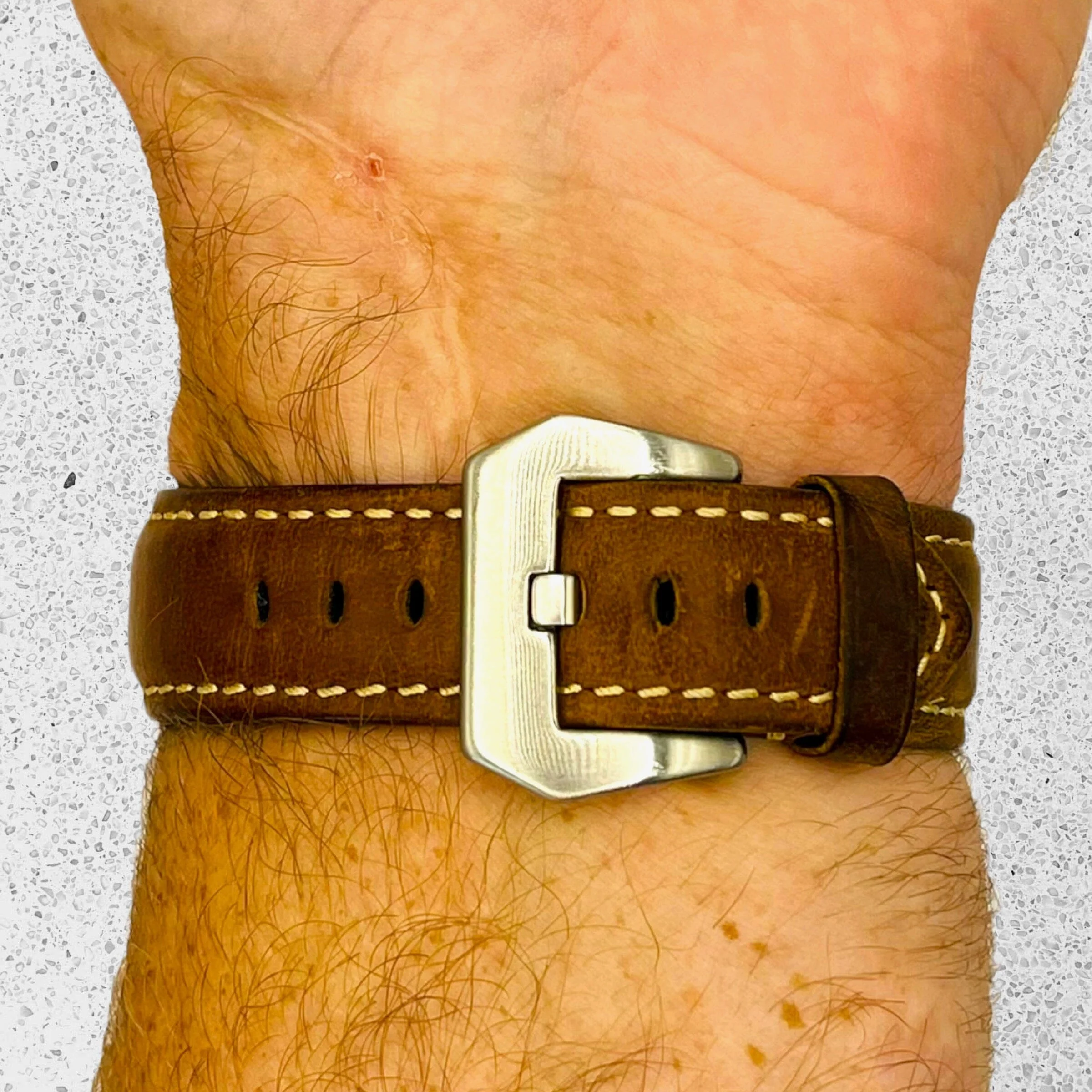 Universal Handmade Retro Leather Watch Straps - Compatible with most models - Image 17