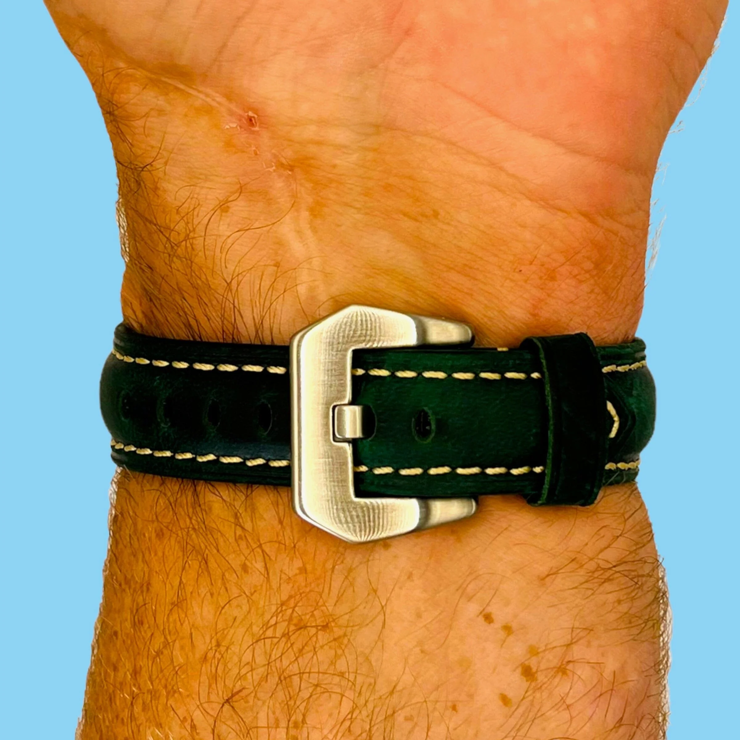 Universal Handmade Retro Leather Watch Straps - Compatible with most models - Image 19