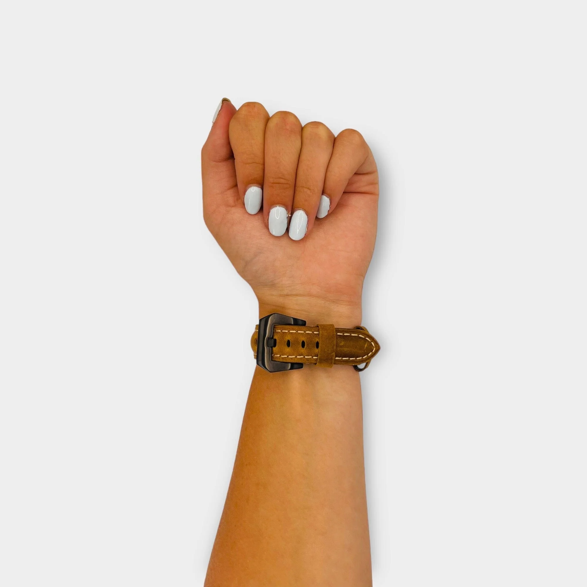 Universal Handmade Retro Leather Watch Straps - Compatible with most models - Image 25