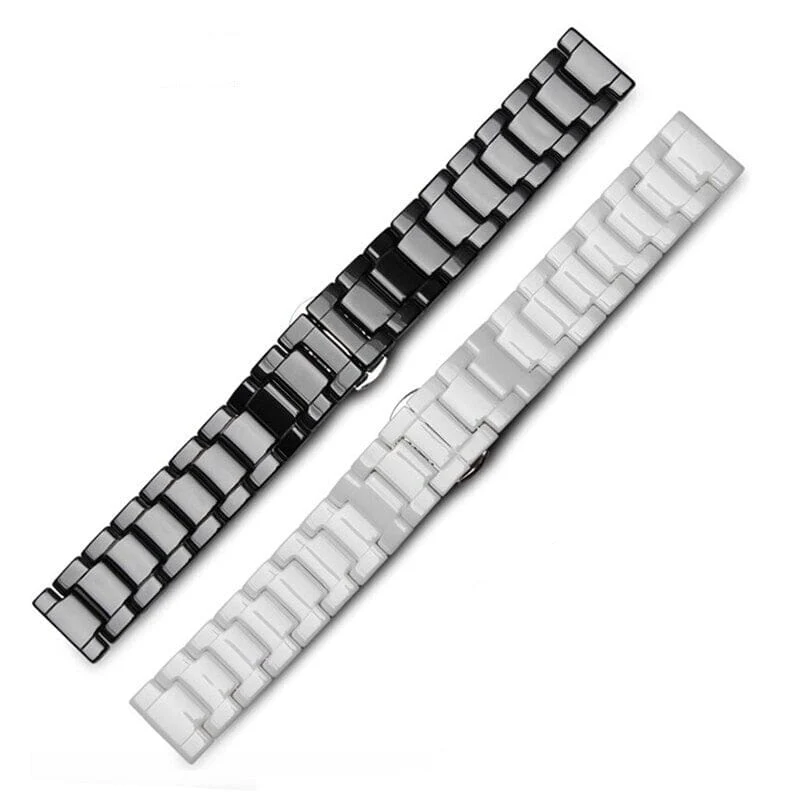 Universal Ceramic Watch Straps Compatible with most Pin Style Watches - Image 8