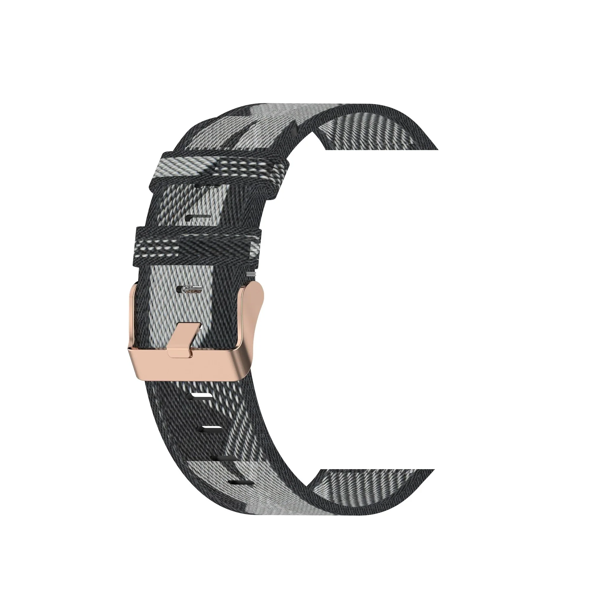 Replacement Canvas Watch Strap compatible with the Fitbit Versa, Versa Lite & Versa 2 - Image 11