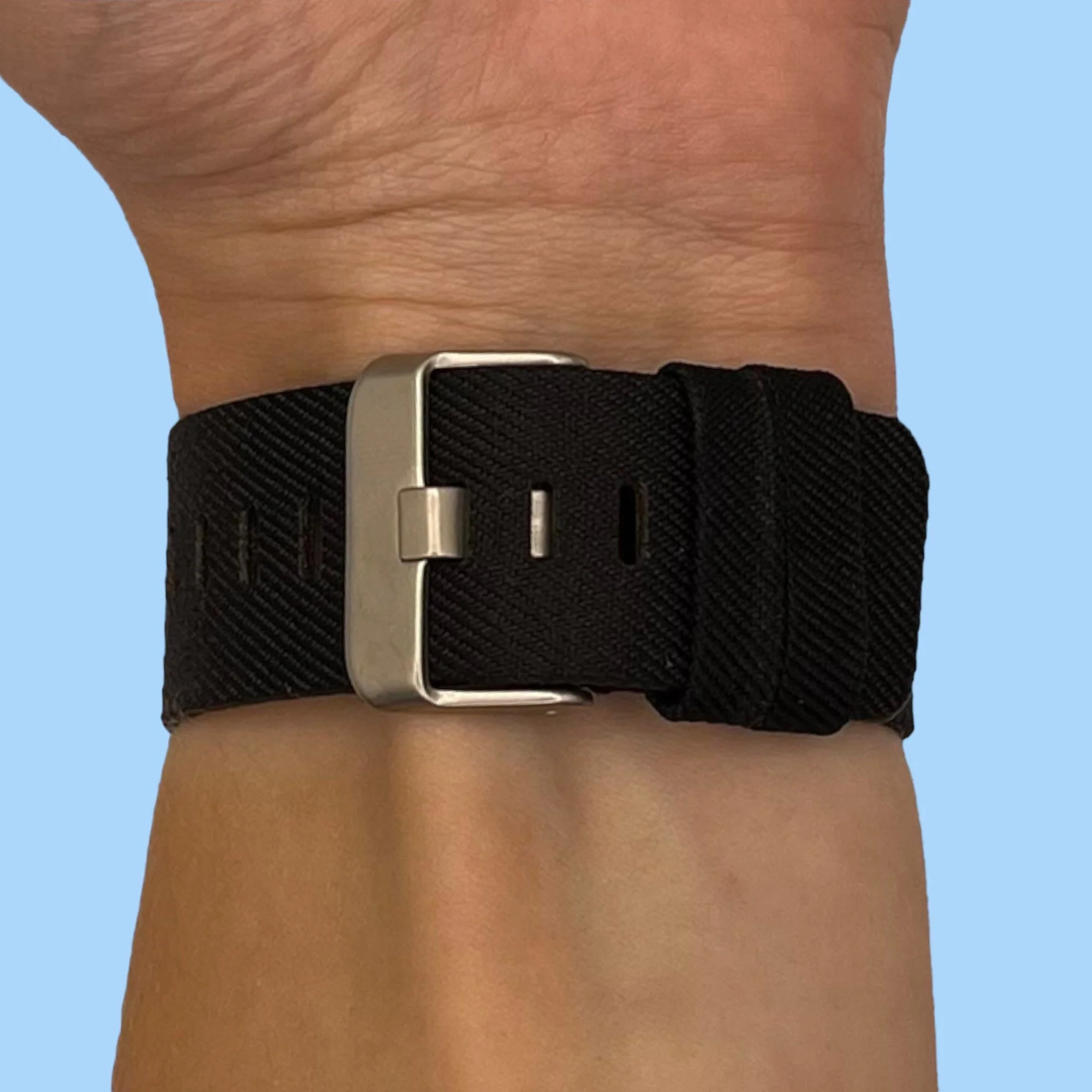 Replacement Canvas Watch Strap compatible with the Fitbit Versa, Versa Lite & Versa 2 - Image 12
