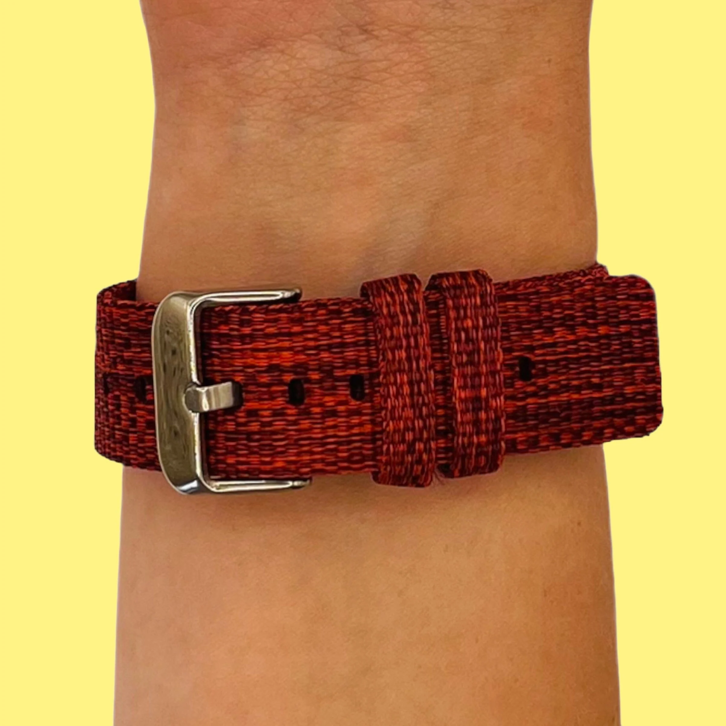 Replacement Canvas Watch Strap compatible with the Fitbit Versa, Versa Lite & Versa 2 - Image 18