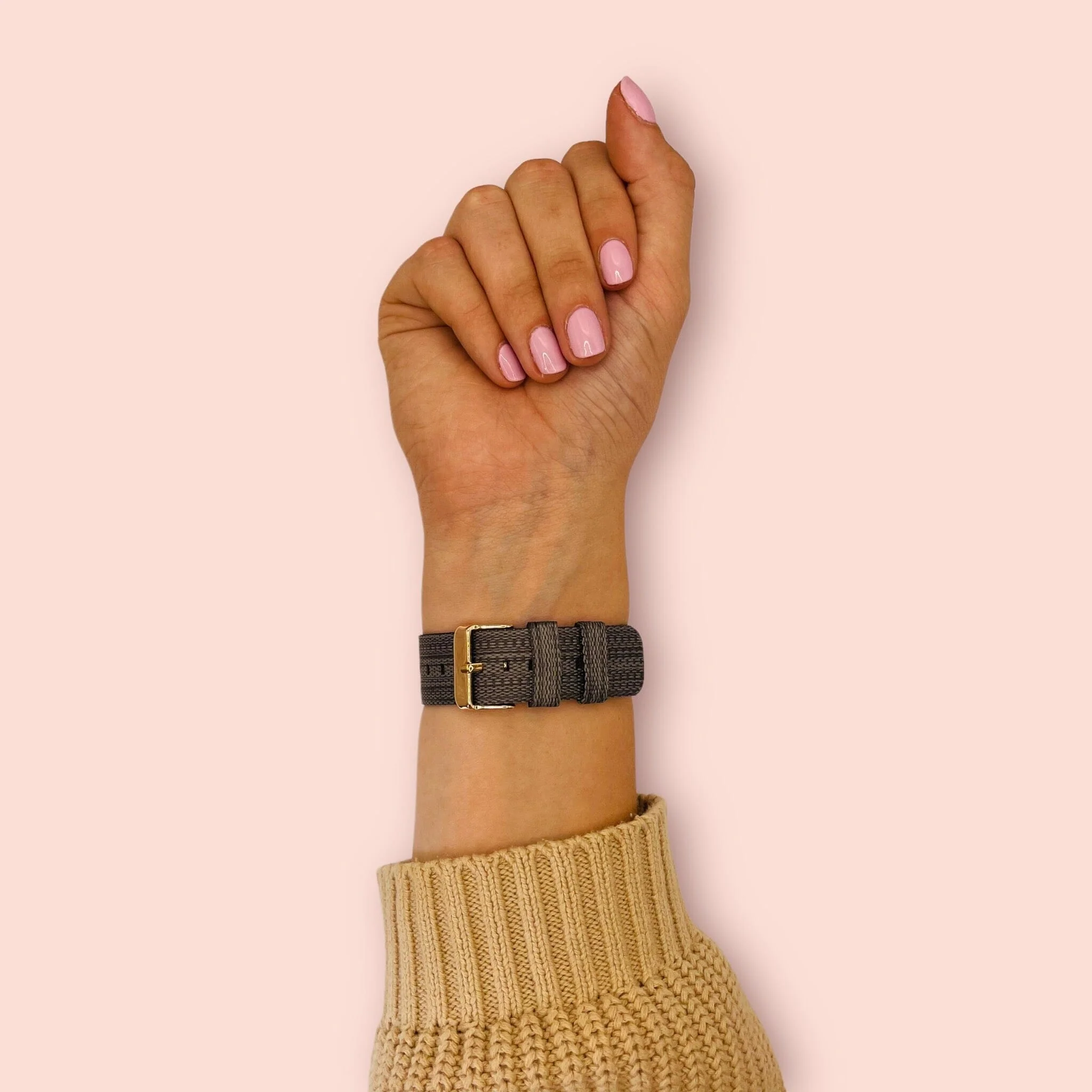 Replacement Canvas Watch Strap compatible with the Fitbit Versa, Versa Lite & Versa 2 - Image 22