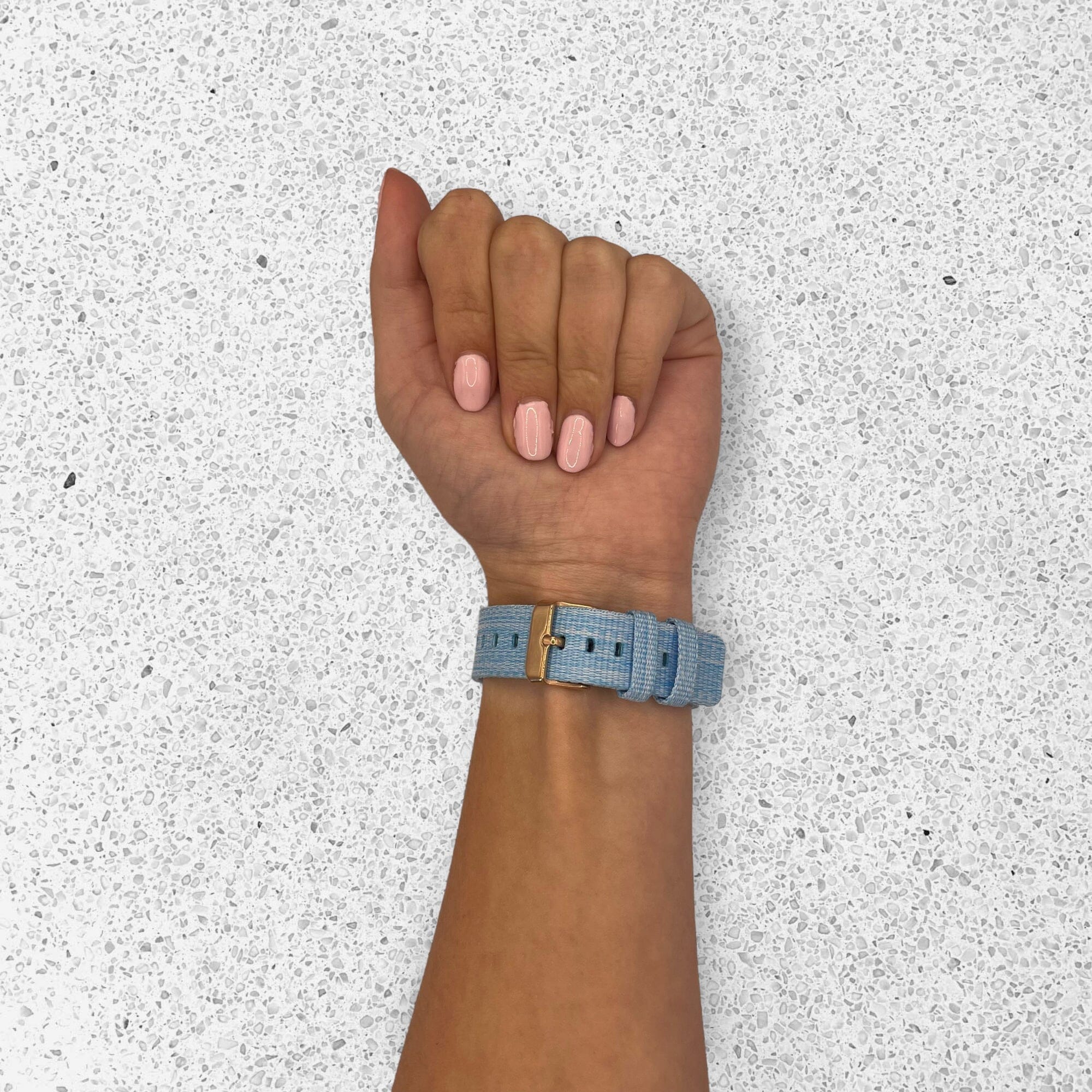 Replacement Canvas Watch Strap compatible with the Fitbit Versa, Versa Lite & Versa 2 - Image 24