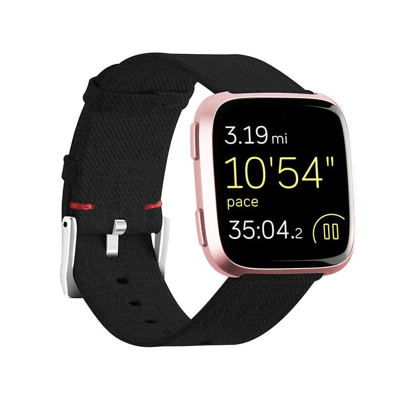Replacement Canvas Watch Strap compatible with the Fitbit Versa, Versa Lite & Versa 2 - Image 31