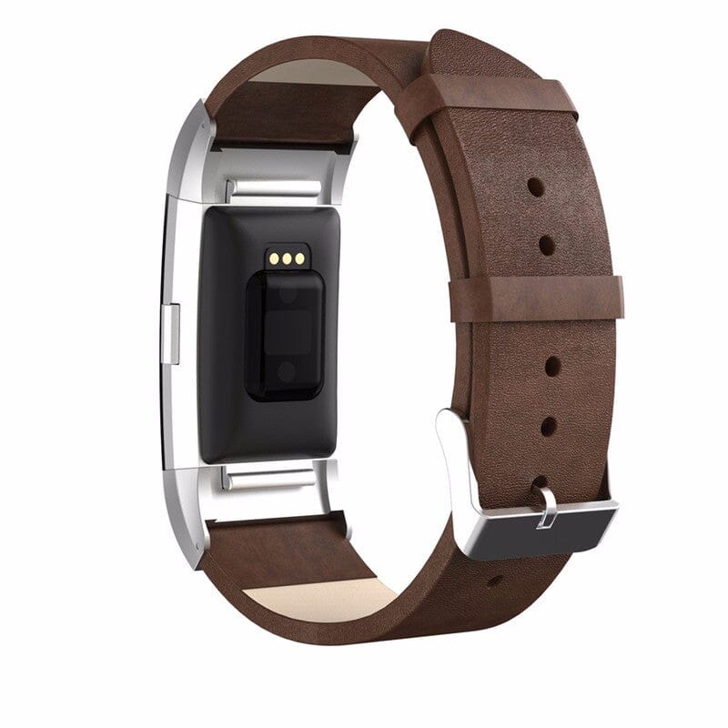 Replacement Leather Watch Bands compatible with the Fitbit Charge 2 - Image 3