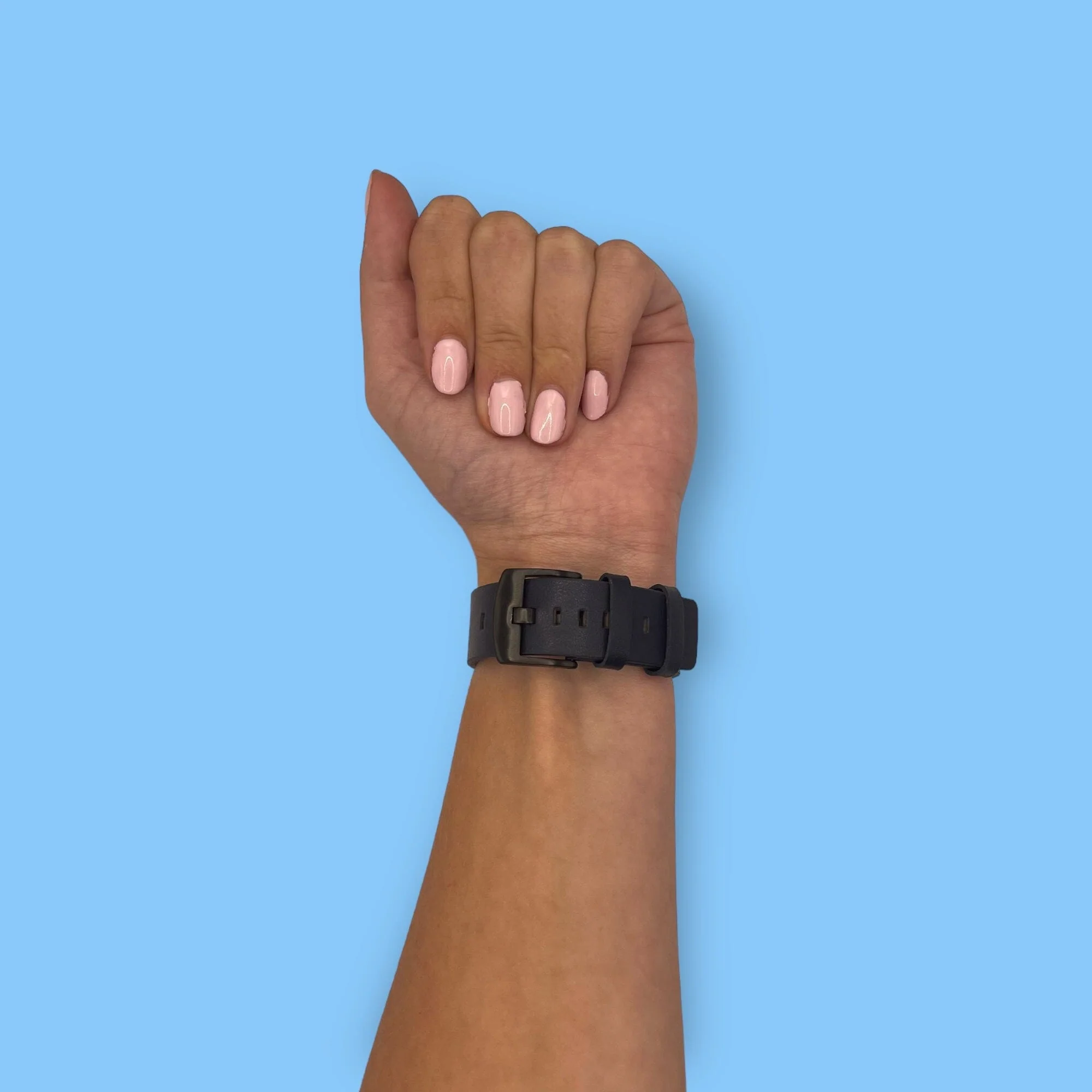 Replacement Leather Watch Band Compatible with the Fitbit Versa - Image 12