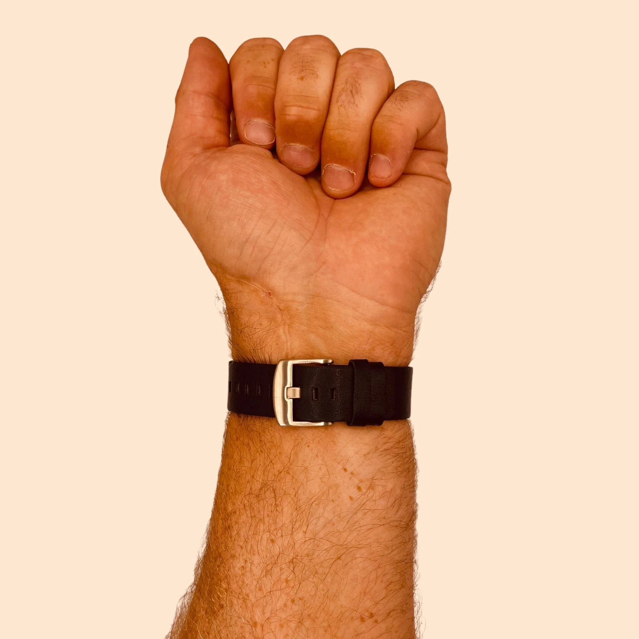 Replacement Leather Watch Band Compatible with the Fitbit Versa - Image 9