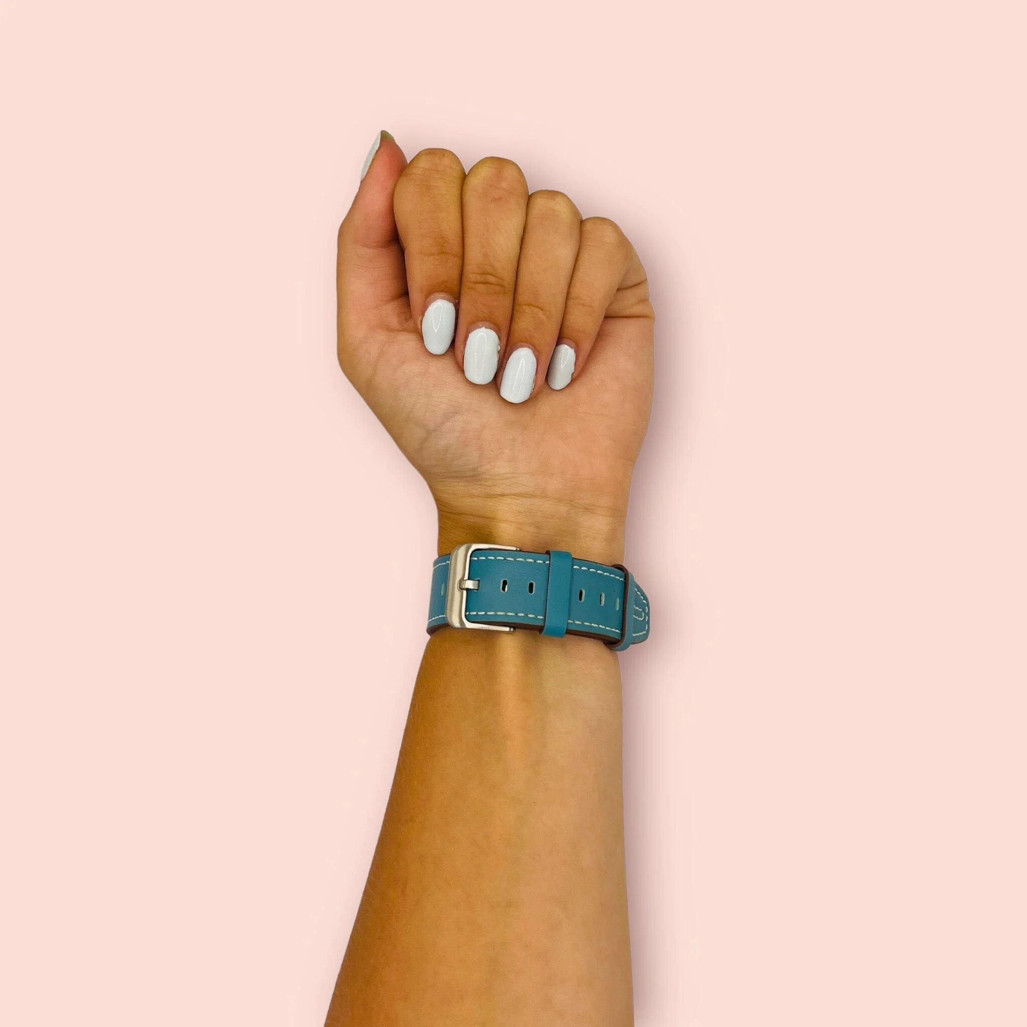 Replacement Leather Watch Straps Compatible with the Fitbit Charge 3 - Image 13