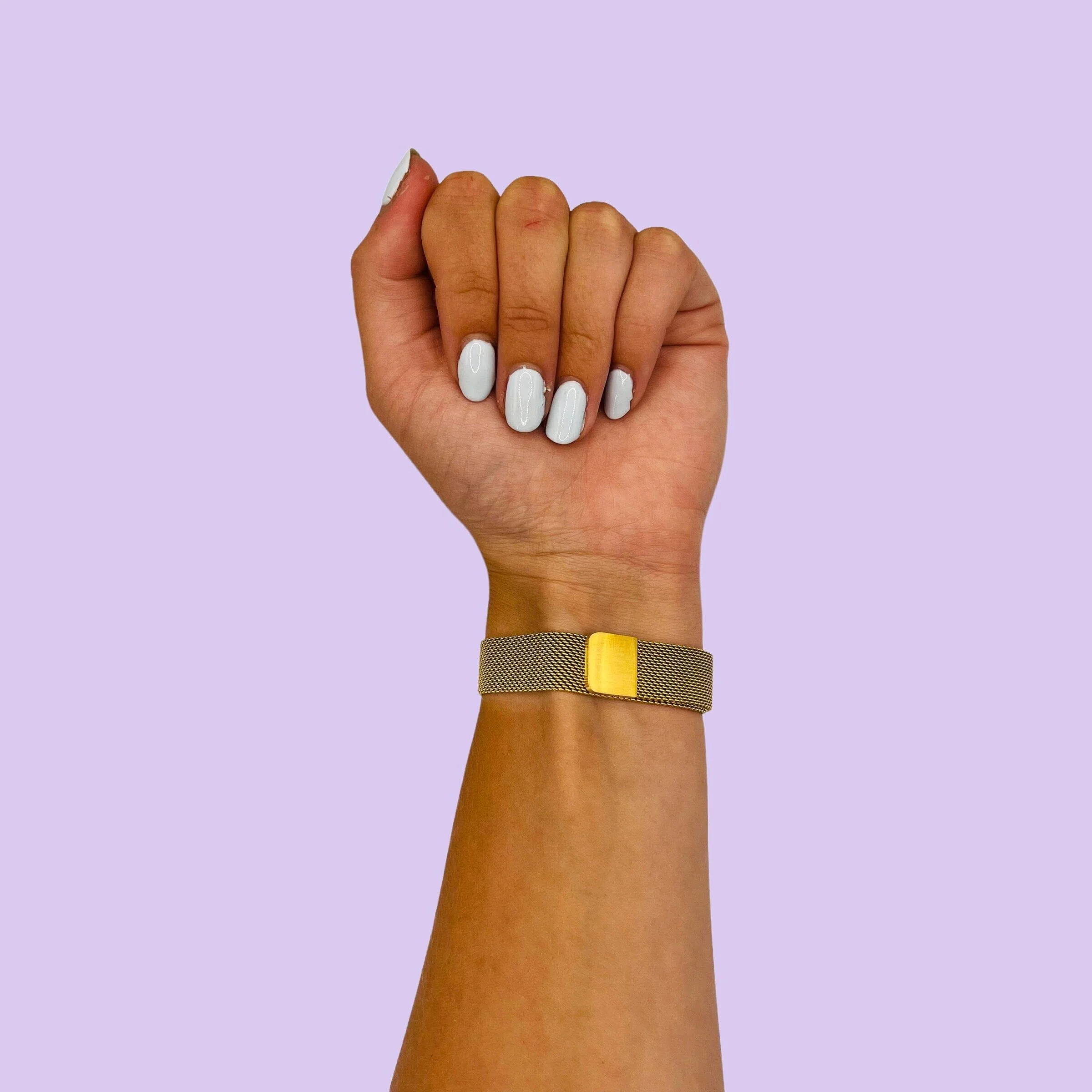 Replacement Milanese Magnetic Watch Bands compatible with the Fitbit Versa - Image 11