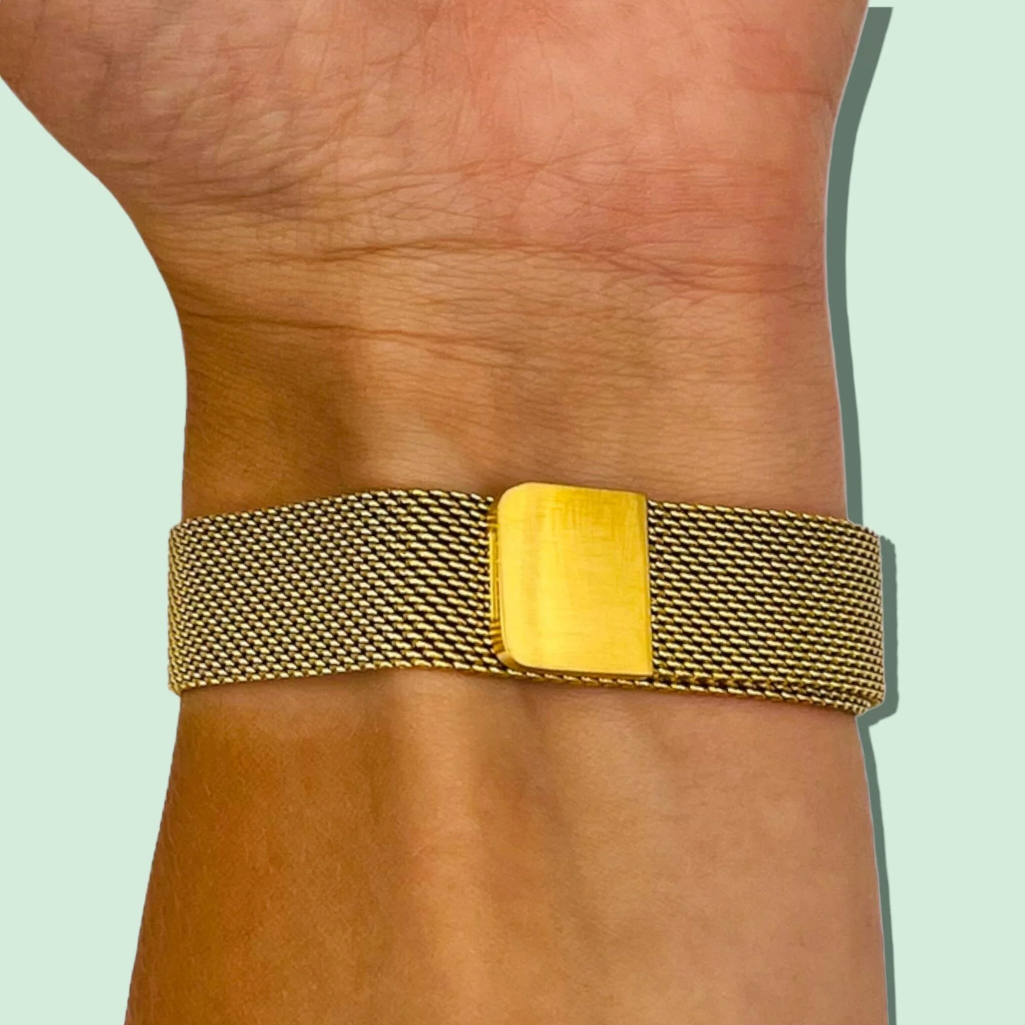 Replacement Milanese Magnetic Watch Bands compatible with the Fitbit Versa - Image 7