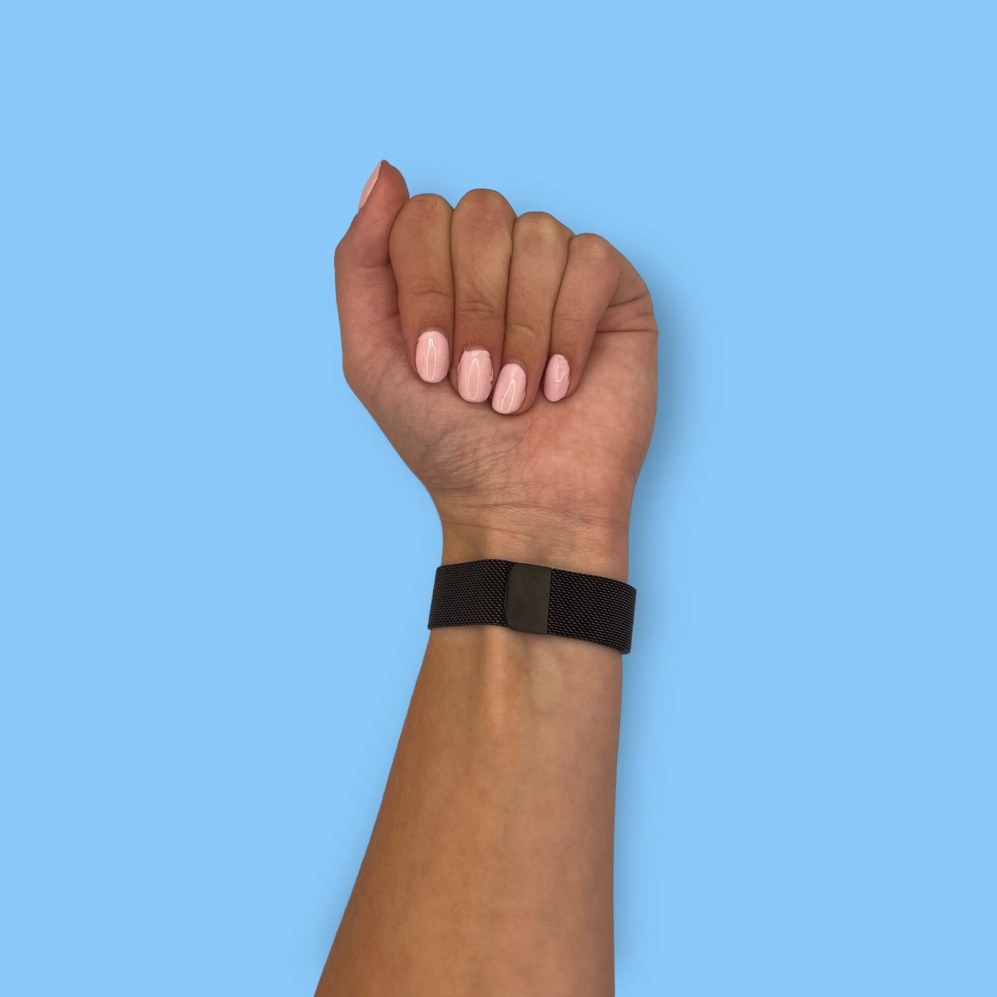 Replacement Milanese Magnetic Watch Bands compatible with the Fitbit Versa - Image 9