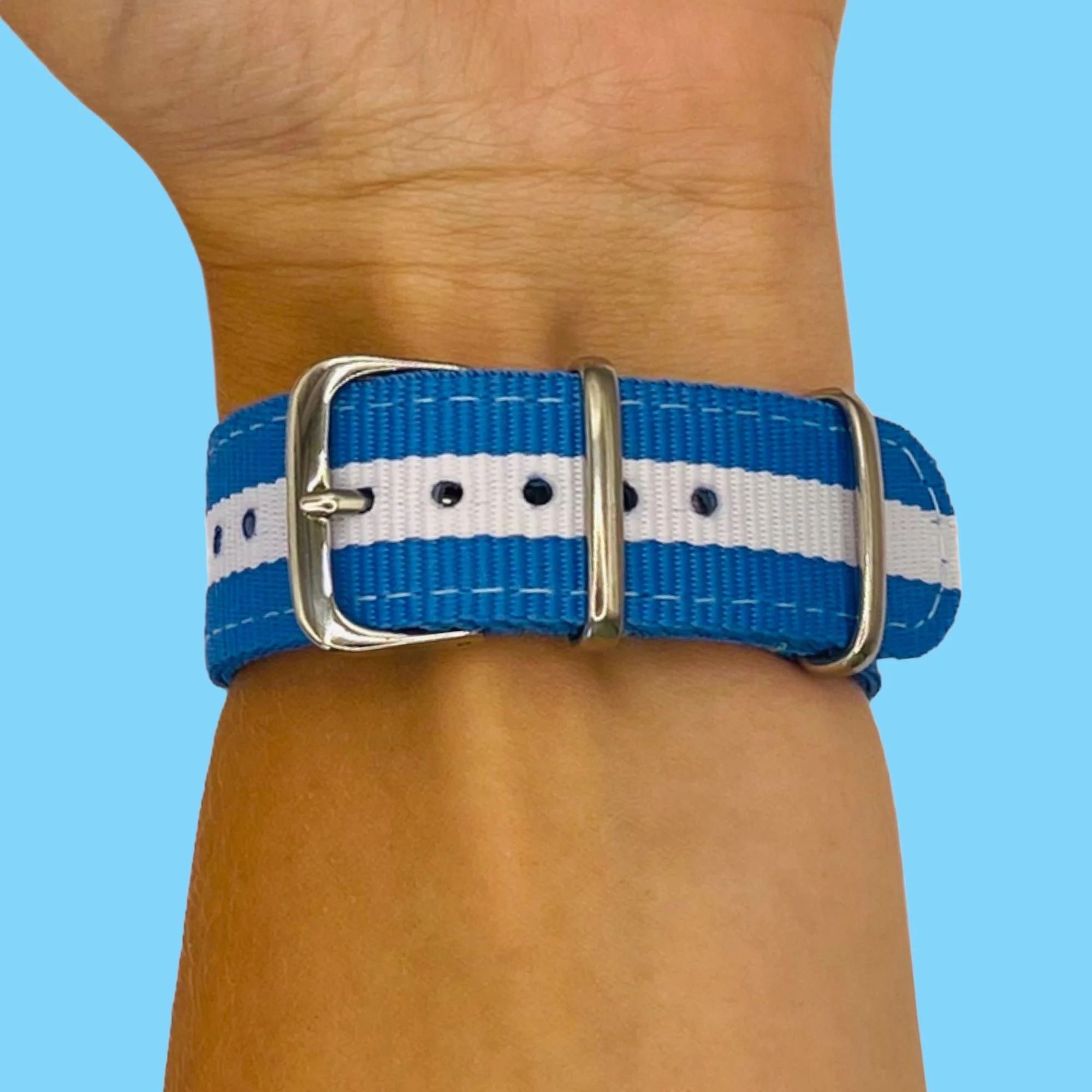 Nato Nylon Watch Straps Compatible with the Samsung Galaxy Watch 42mm - Image 31
