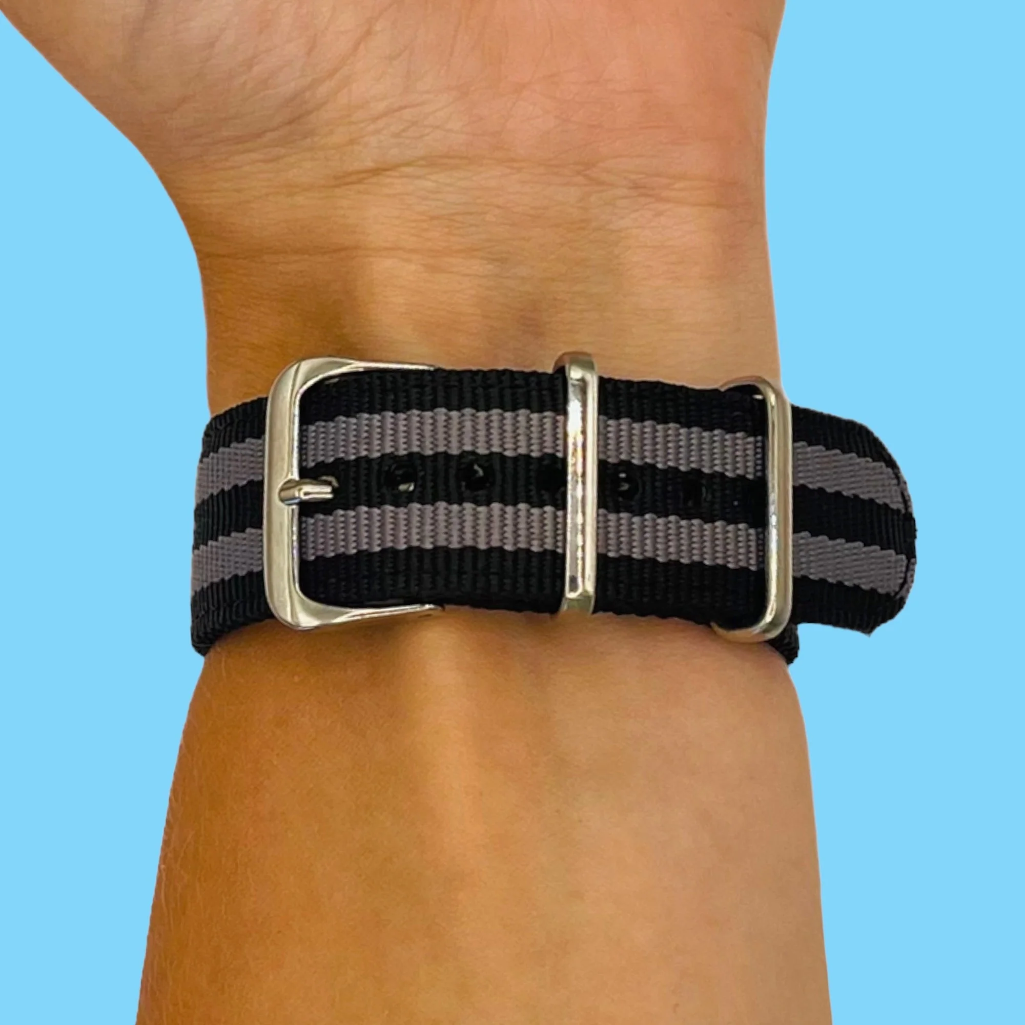 Nato Nylon Watch Straps Compatible with the Samsung Galaxy Watch 42mm - Image 35