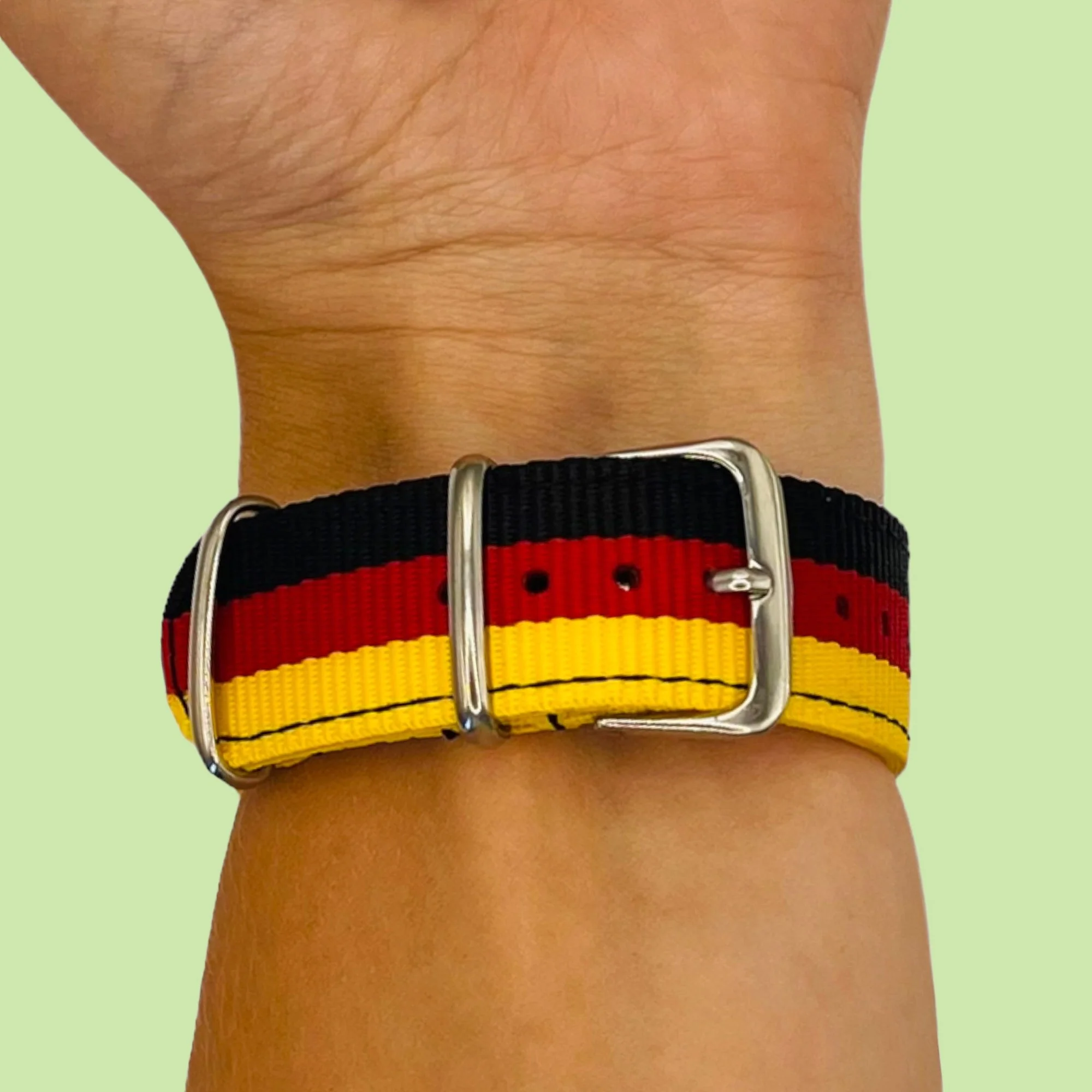 Nato Nylon Watch Straps Compatible with the Samsung Galaxy Watch 42mm - Image 38