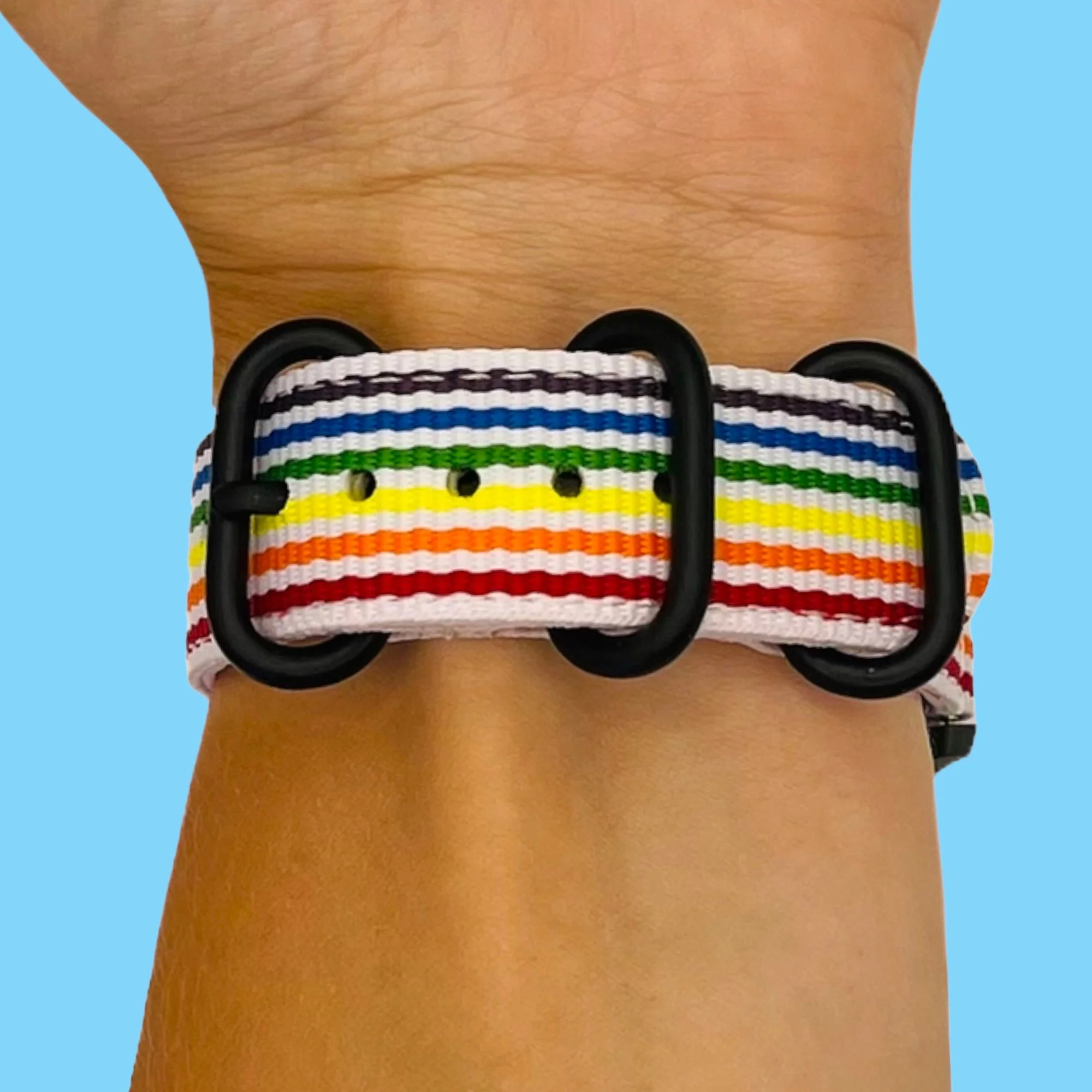 Nato Nylon Watch Straps Compatible with the Samsung Galaxy Watch 42mm - Image 40