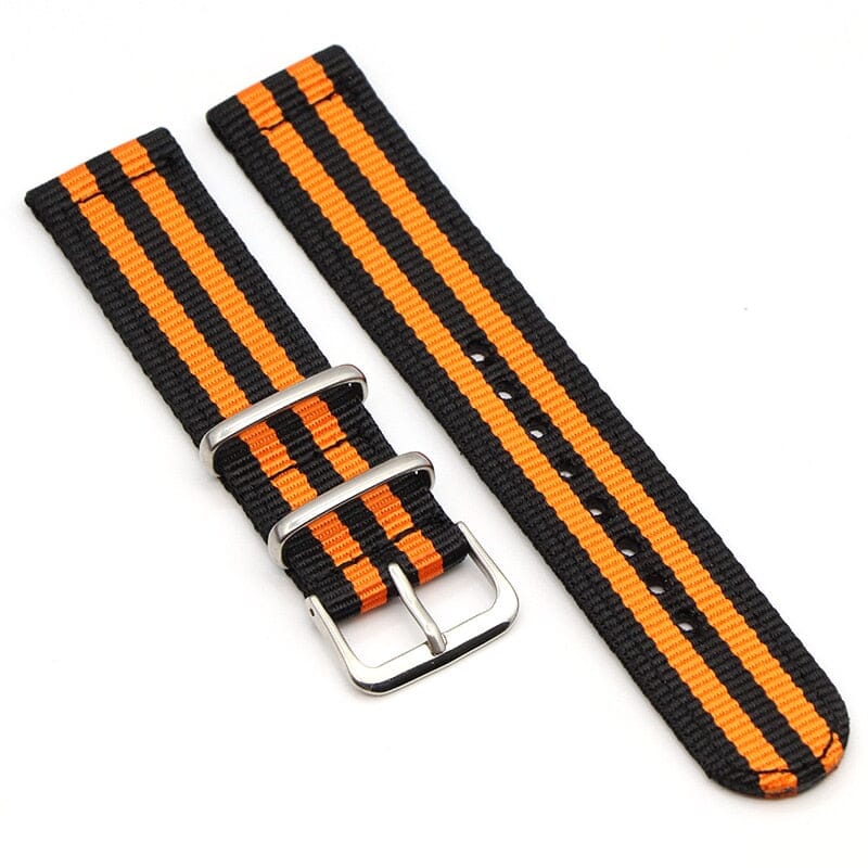 Nato Nylon Watch Straps Compatible with the Samsung Galaxy Watch 42mm - Image 6