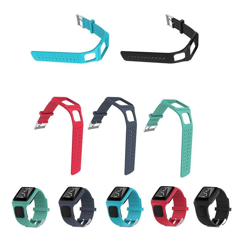 Replacement Silicagel Watch band Compatible with the Tomtom Multisport - Image 4