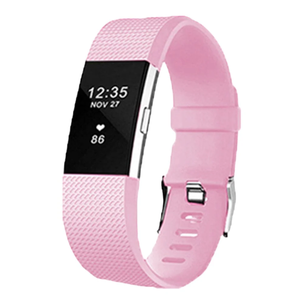 Replacement Silicone Watch Bands Compatible with the Fitbit Charge 2 - Image 50