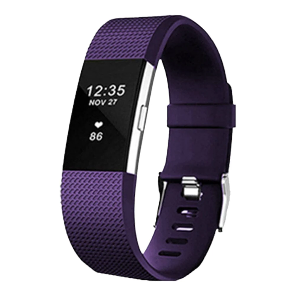 Replacement Silicone Watch Bands Compatible with the Fitbit Charge 2 - Image 51