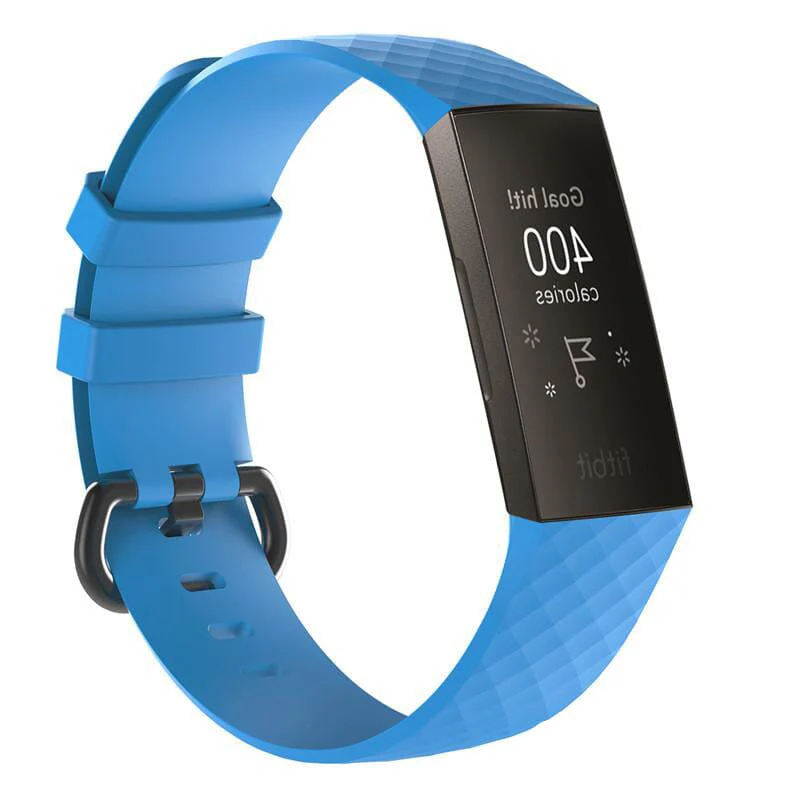 Replacement Silicone Watch Straps Compatible with the Fitbit Charge 3 & Charge 4 - Image 5
