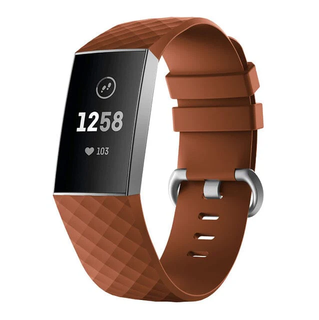 Replacement Silicone Watch Straps Compatible with the Fitbit Charge 3 & Charge 4 - Image 7