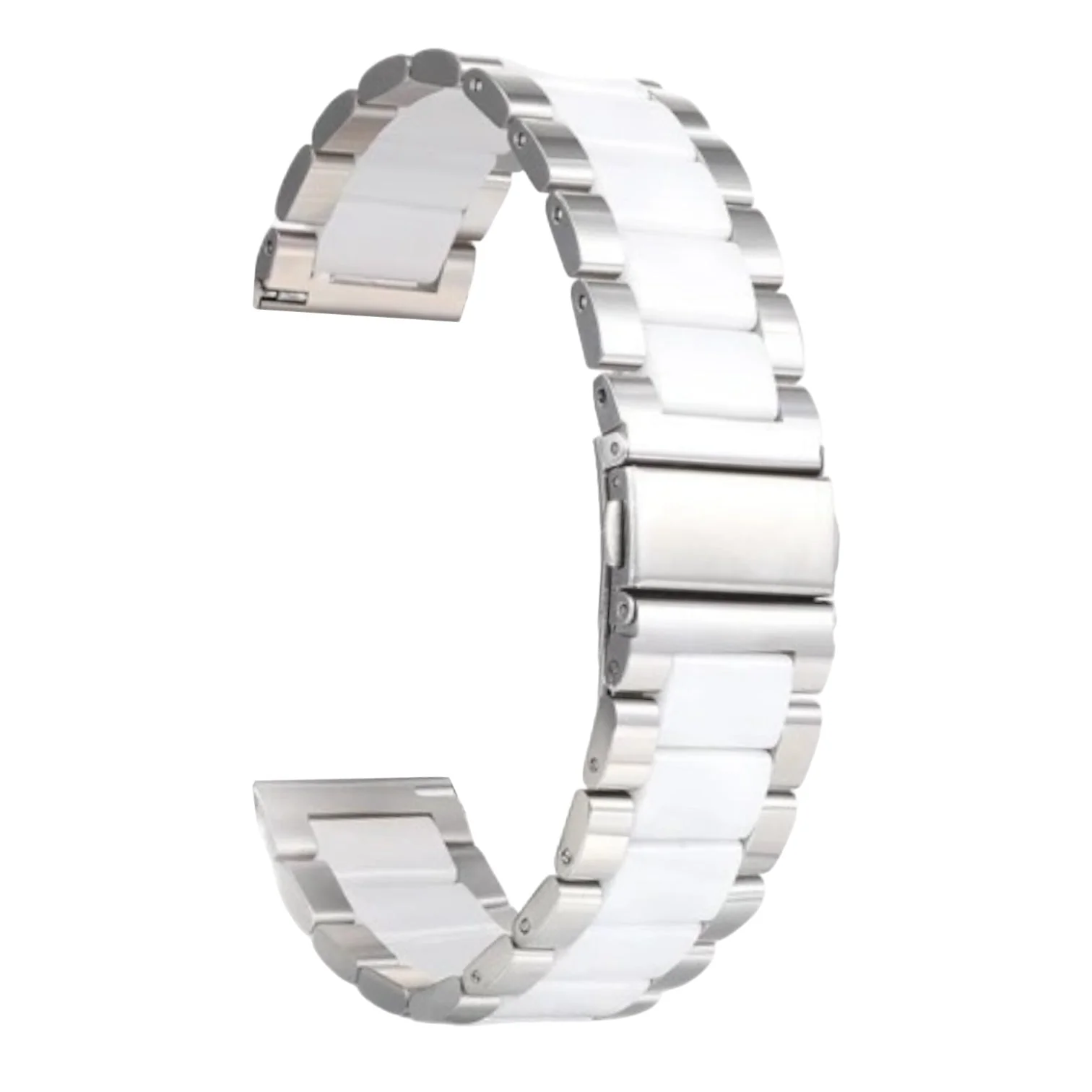 Universal Replacement Stainless Steel Link Metal Watch Straps - Image 17