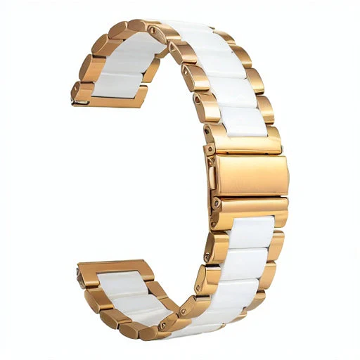 Universal Replacement Stainless Steel Link Metal Watch Straps - Image 19