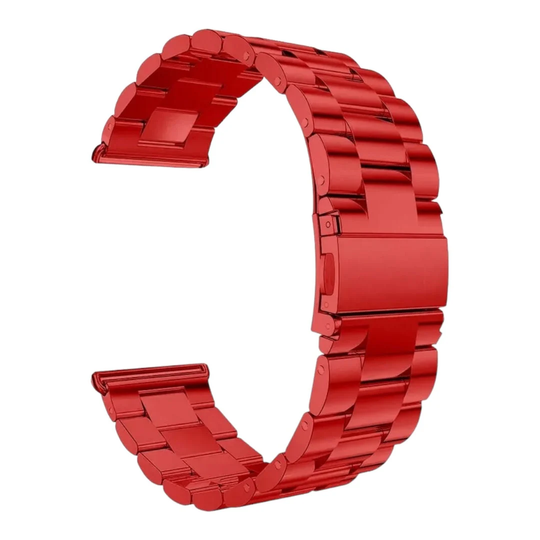 Universal Replacement Stainless Steel Link Metal Watch Straps - Image 23