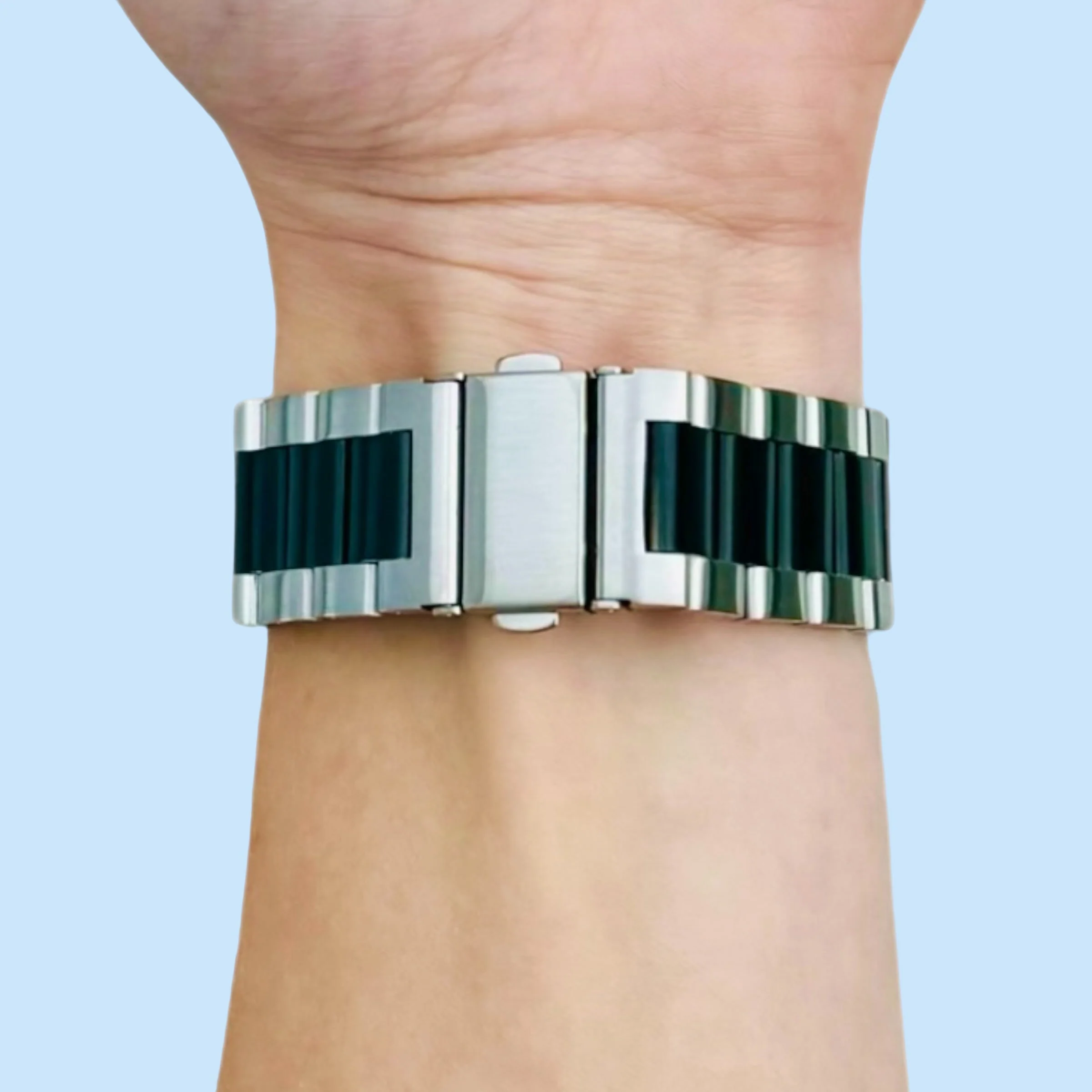 Universal Replacement Stainless Steel Link Metal Watch Straps - Image 29