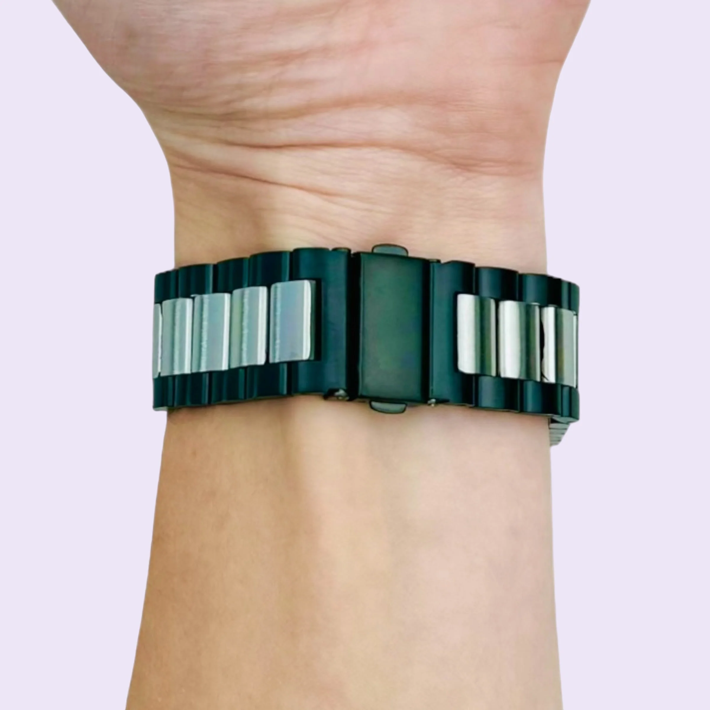 Universal Replacement Stainless Steel Link Metal Watch Straps - Image 33