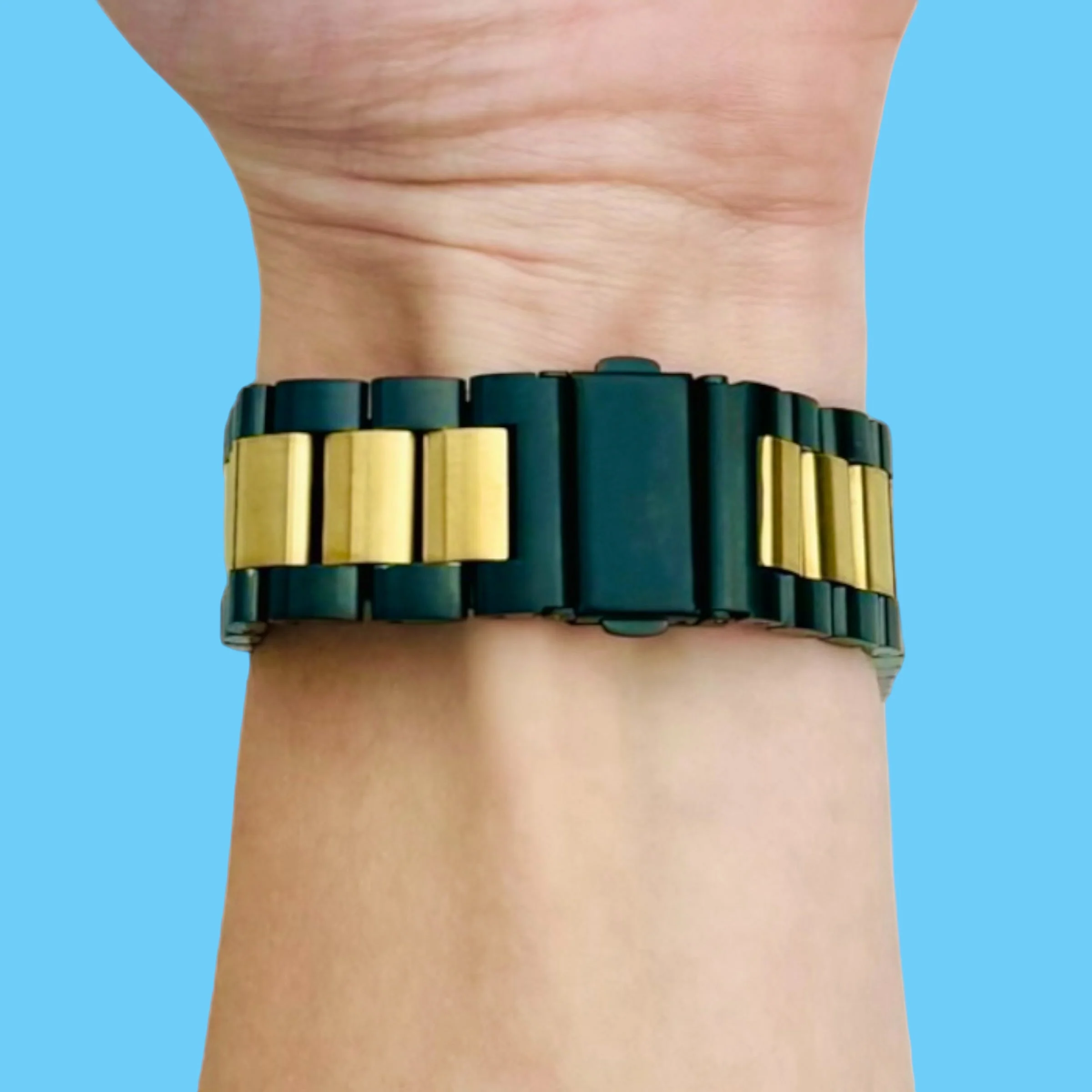 Universal Replacement Stainless Steel Link Metal Watch Straps - Image 34