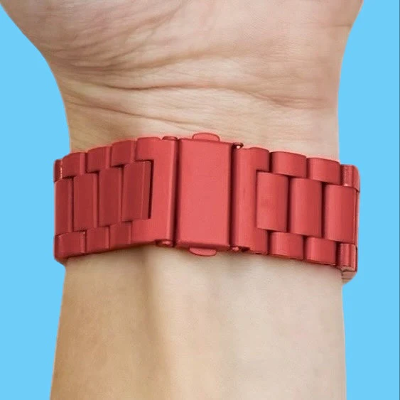 Universal Replacement Stainless Steel Link Metal Watch Straps - Image 43