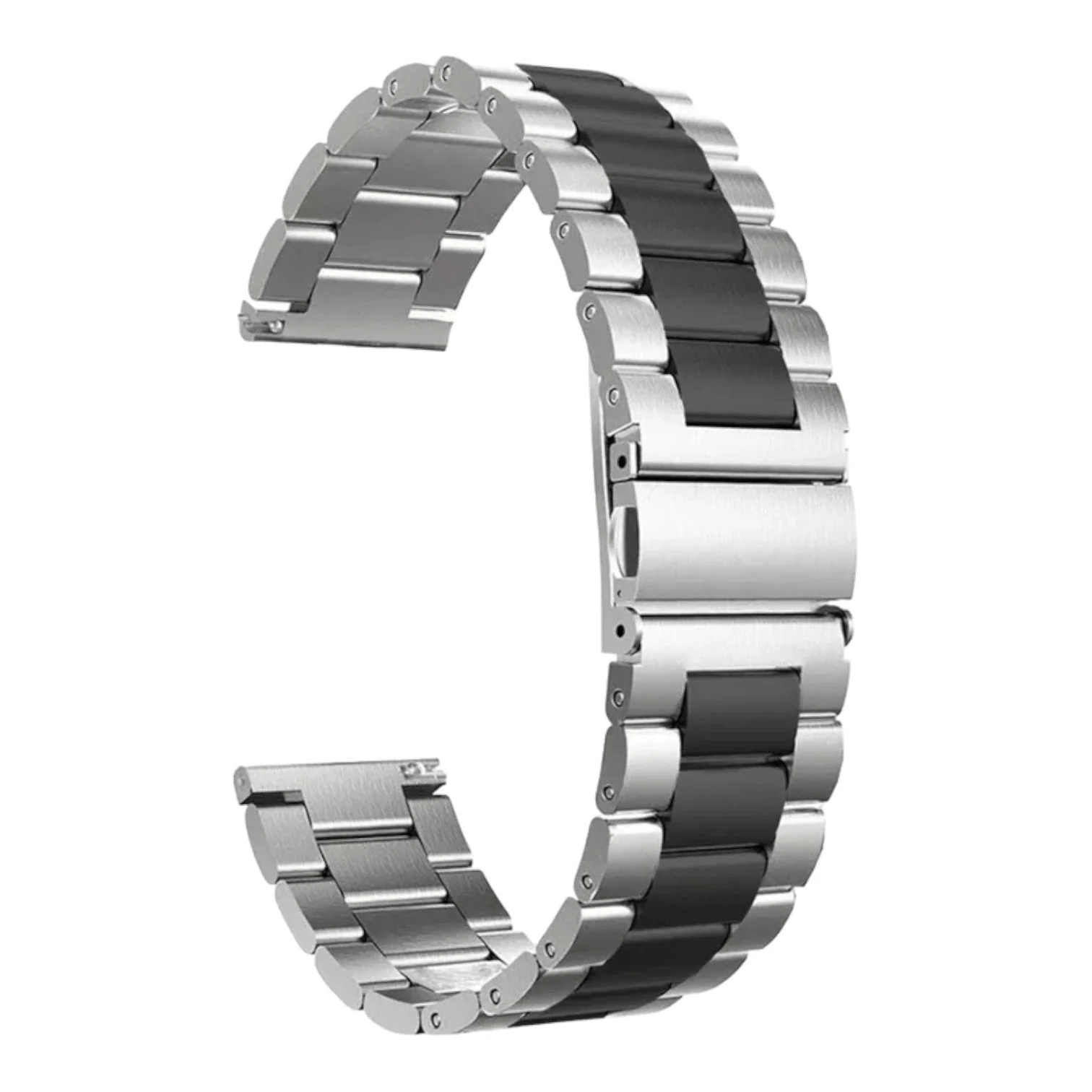 Universal Replacement Stainless Steel Link Metal Watch Straps - Image 4