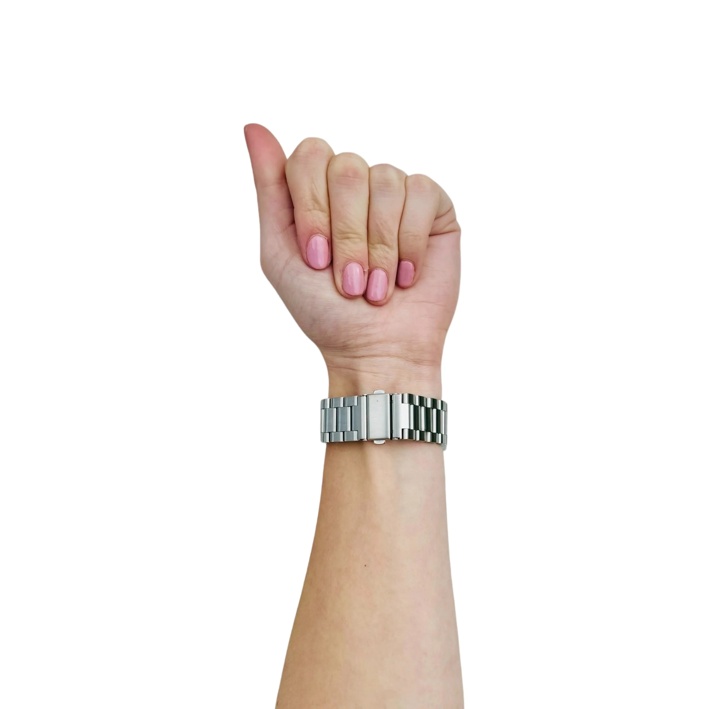 Universal Replacement Stainless Steel Link Metal Watch Straps - Image 50