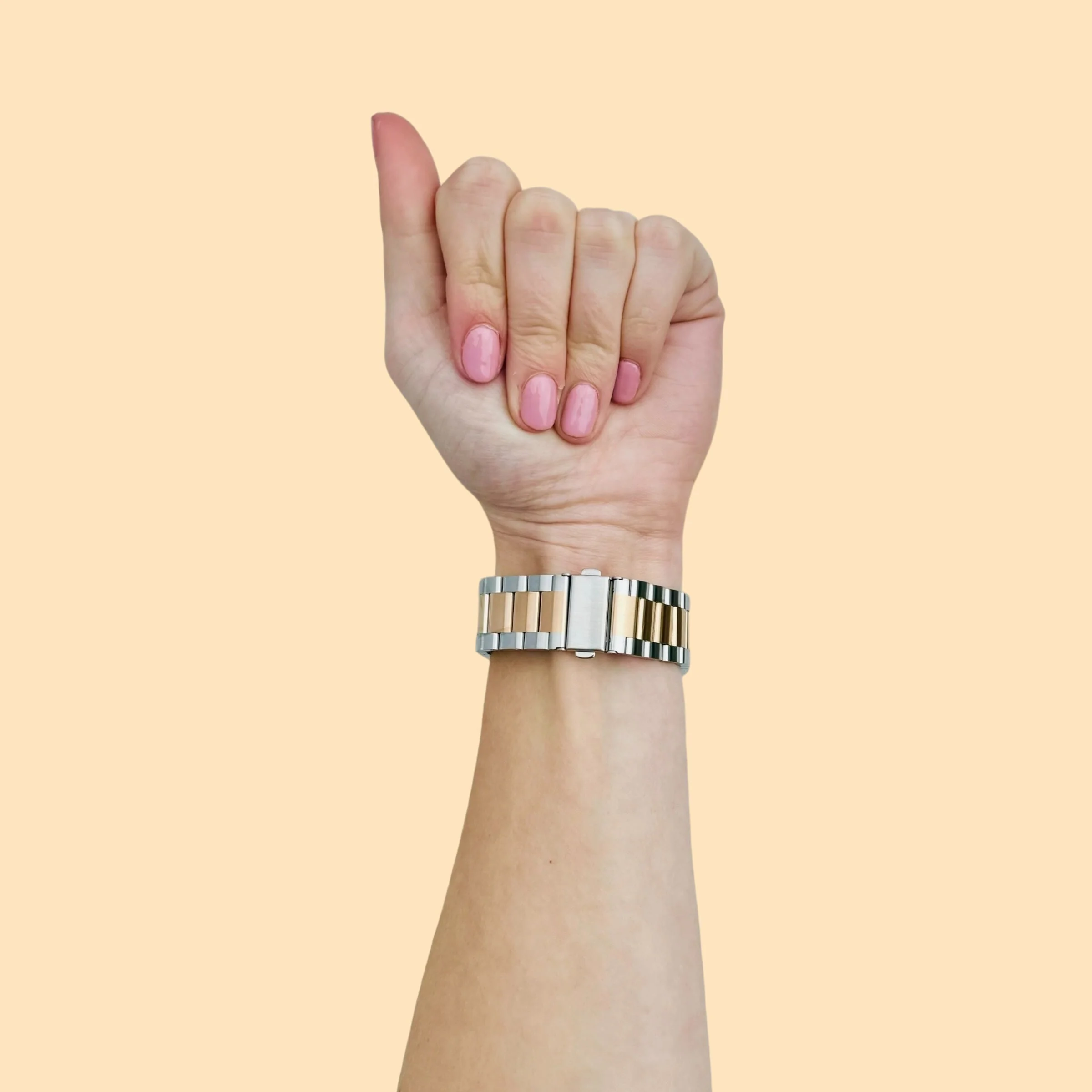 Universal Replacement Stainless Steel Link Metal Watch Straps - Image 54