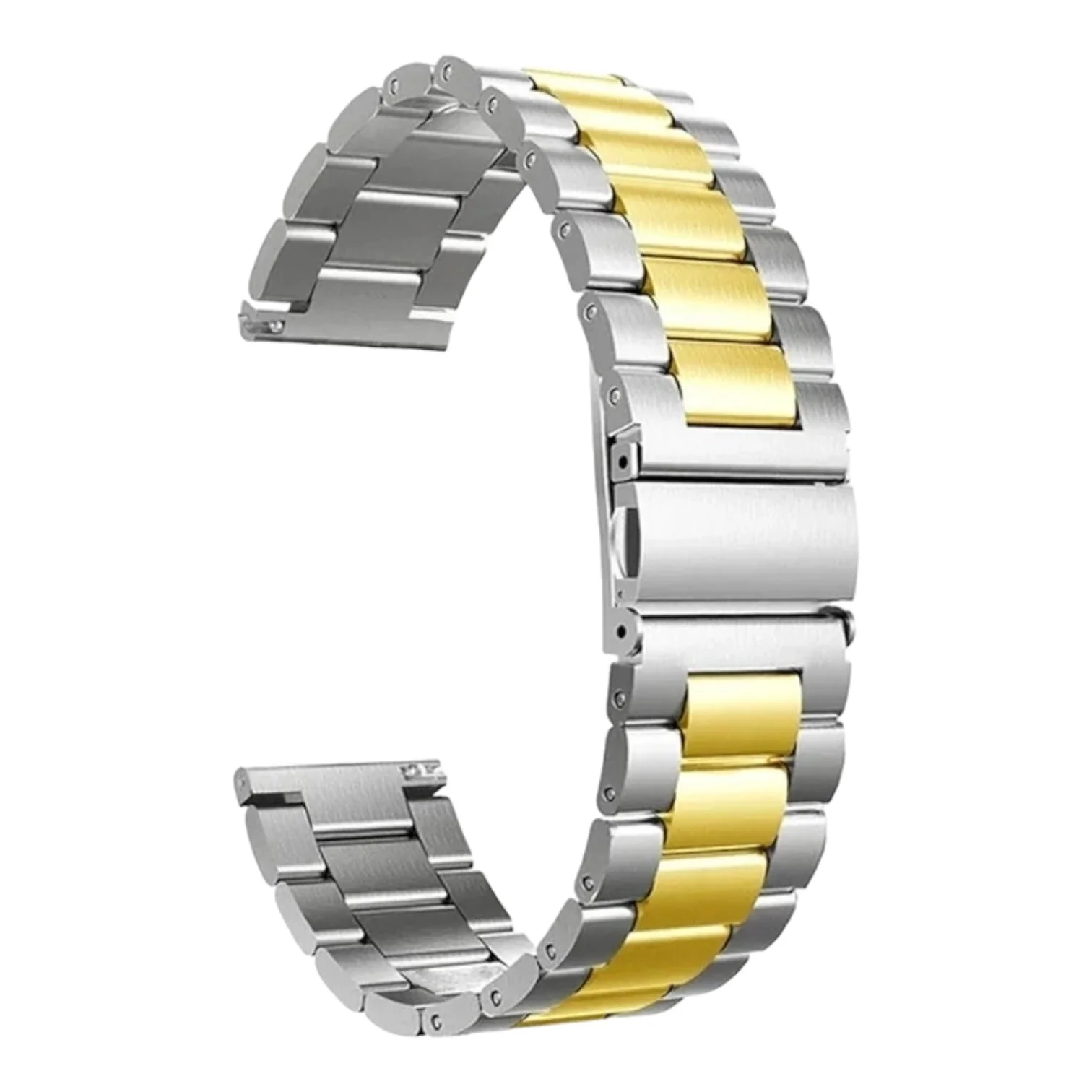 Universal Replacement Stainless Steel Link Metal Watch Straps - Image 5
