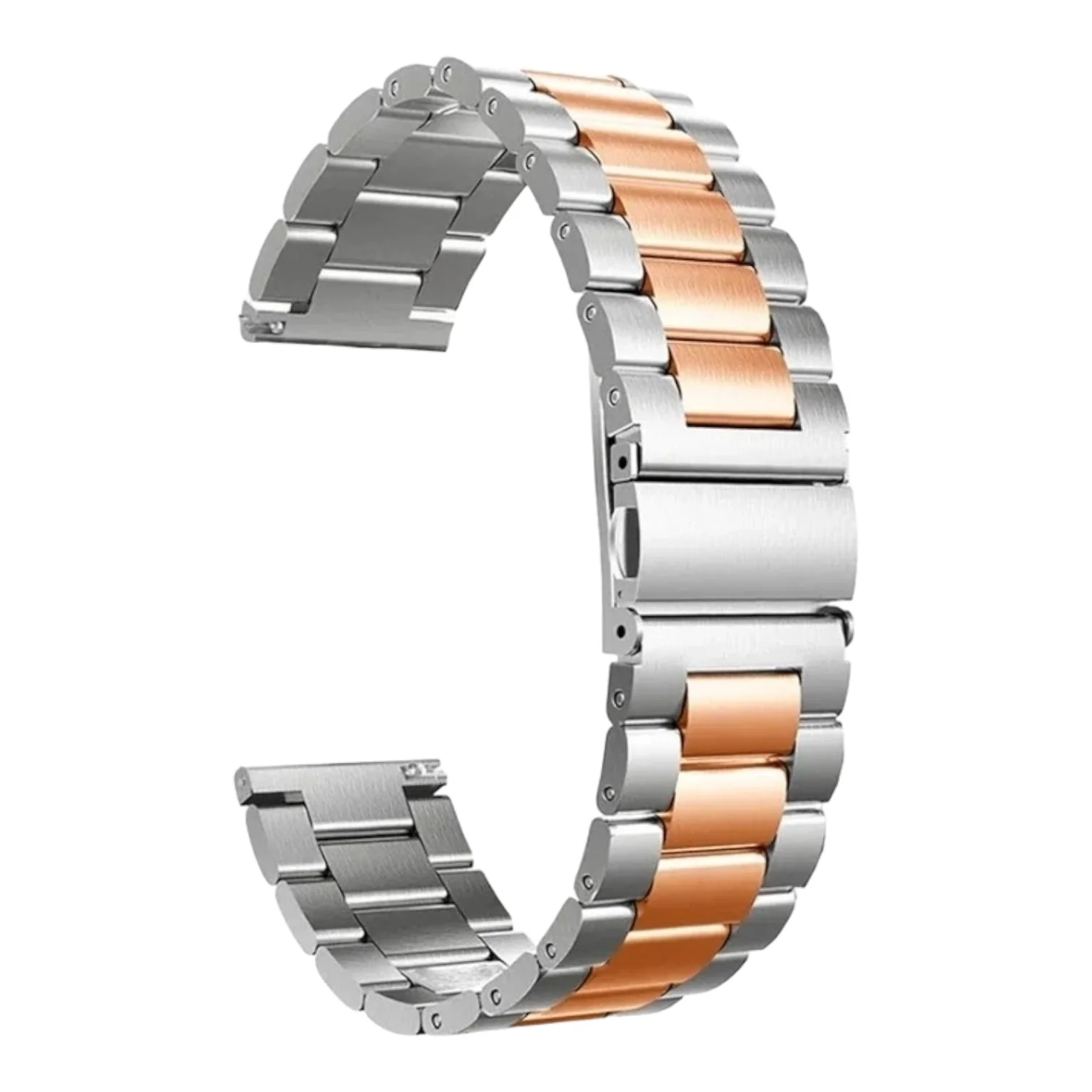 Universal Replacement Stainless Steel Link Metal Watch Straps - Image 6