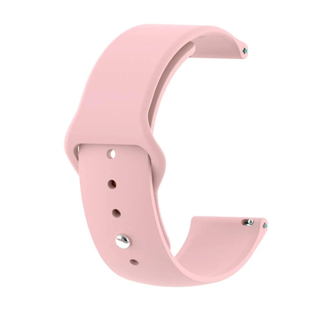 Universal Silicone Button Style Watch Straps Compatible with Most Watches - Image 11