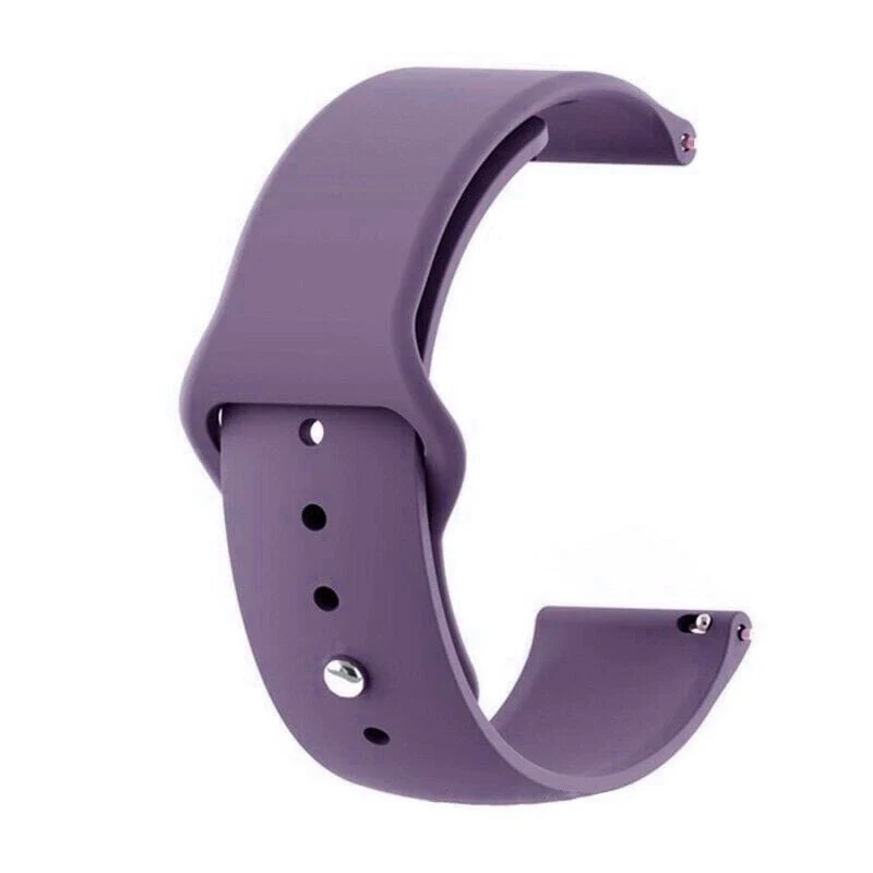 Universal Silicone Button Style Watch Straps Compatible with Most Watches - Image 12