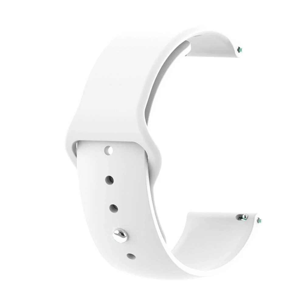 Universal Silicone Button Style Watch Straps Compatible with Most Watches - Image 15