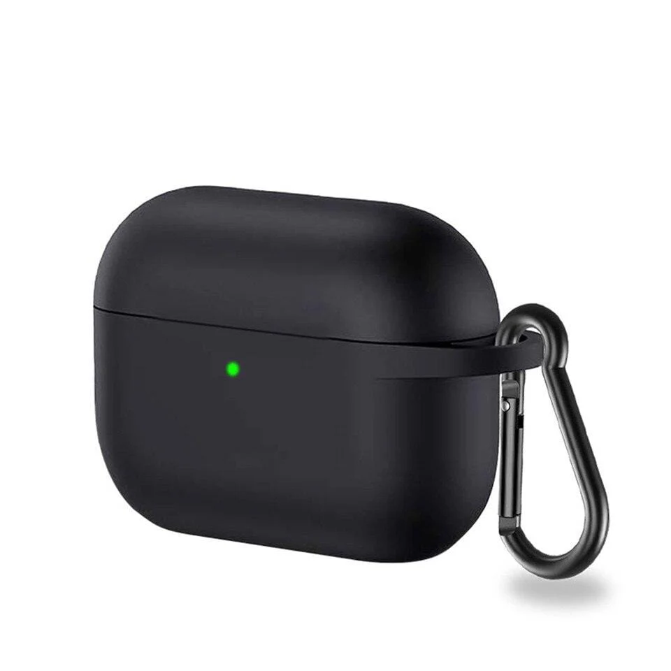 Silicone Case Compatible with Apple Airpods Pro with Carry Clip - Image 3