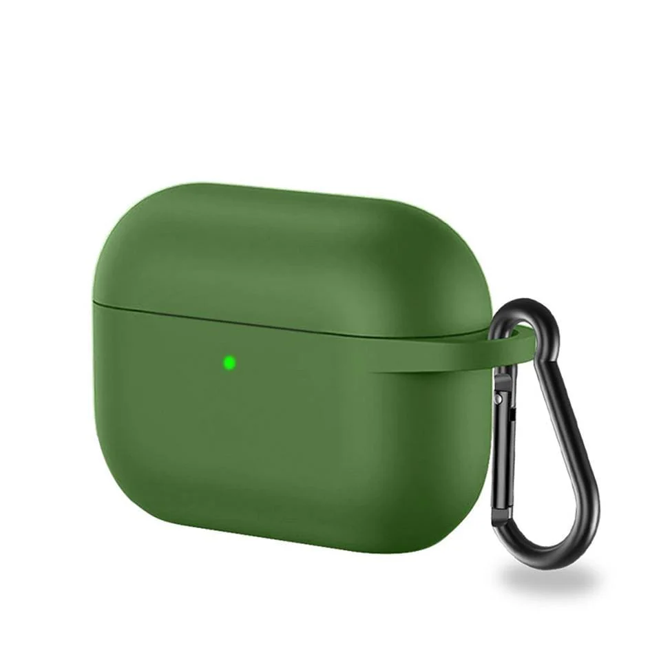 Silicone Case Compatible with Apple Airpods Pro with Carry Clip - Image 5