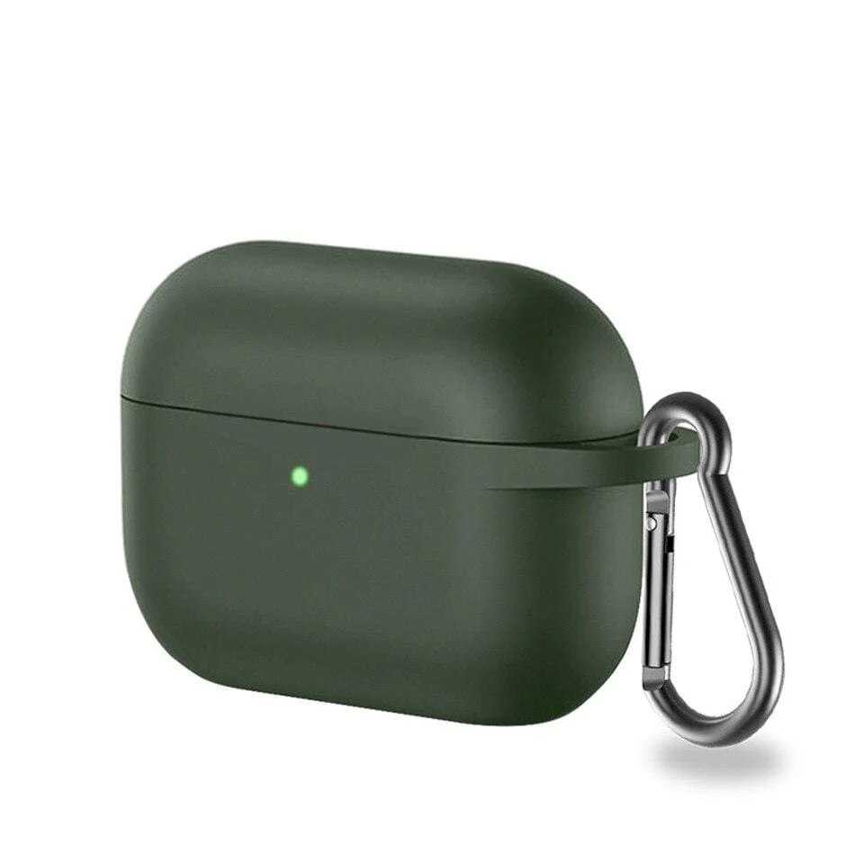 Silicone Case Compatible with Apple Airpods Pro with Carry Clip - Image 6