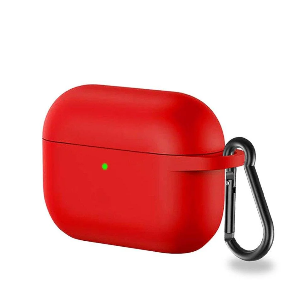 Silicone Case Compatible with Apple Airpods Pro with Carry Clip - Image 9